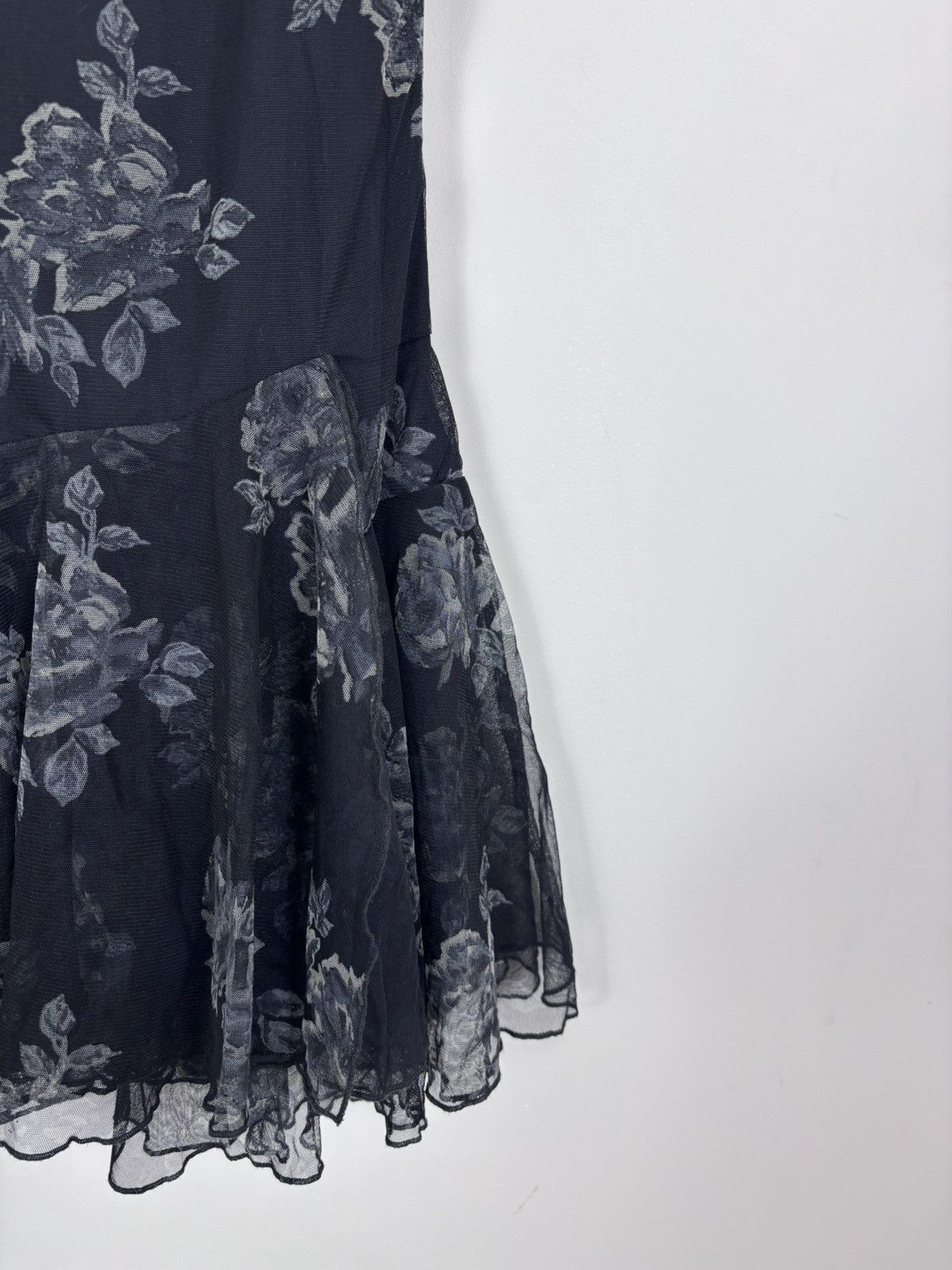Diesel Diesel D-Warda NWT Women’s Floral Mesh Mini Camisole Dress Size XS / US 0-2 / IT 36-38 - 12 Thumbnail