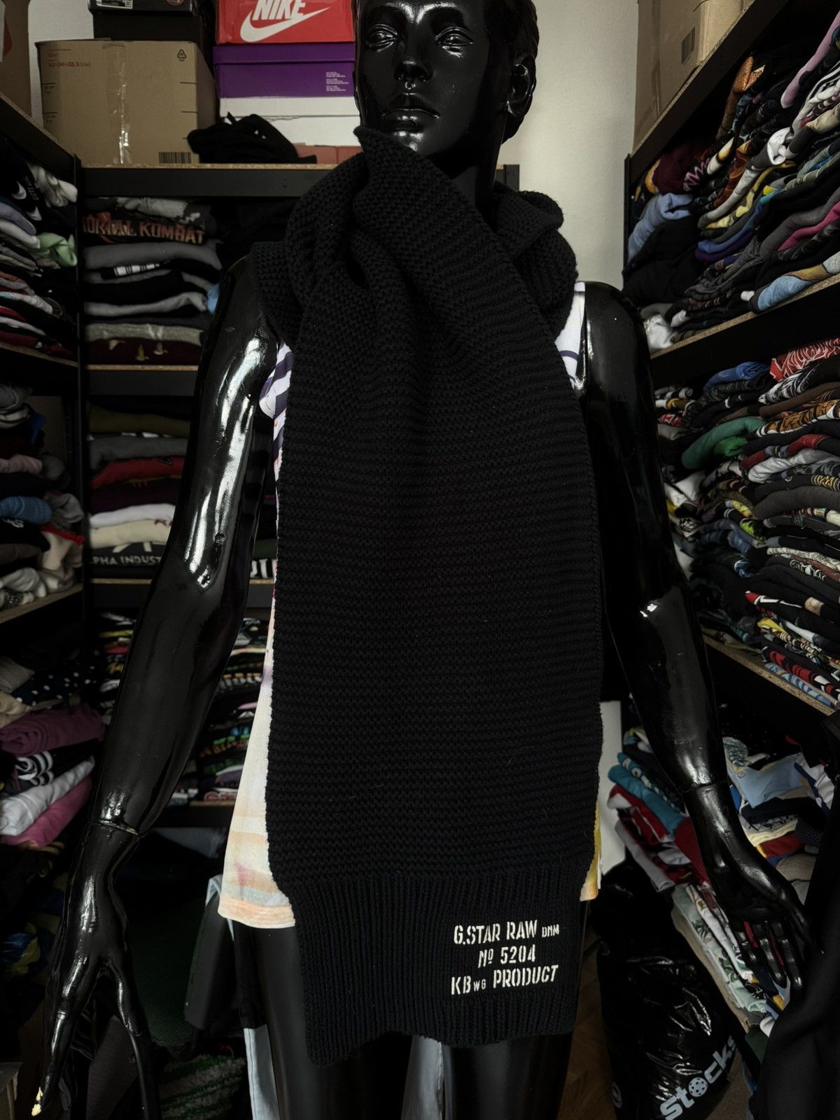 G-Star G-star Raw big scarf unisex Size ONE SIZE - 5 Thumbnail