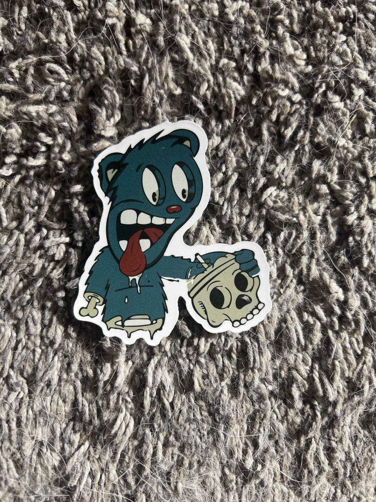 Hypebeast × Vintage Brain Freeze Bear Sticker Size ONE SIZE - 1 Thumbnail