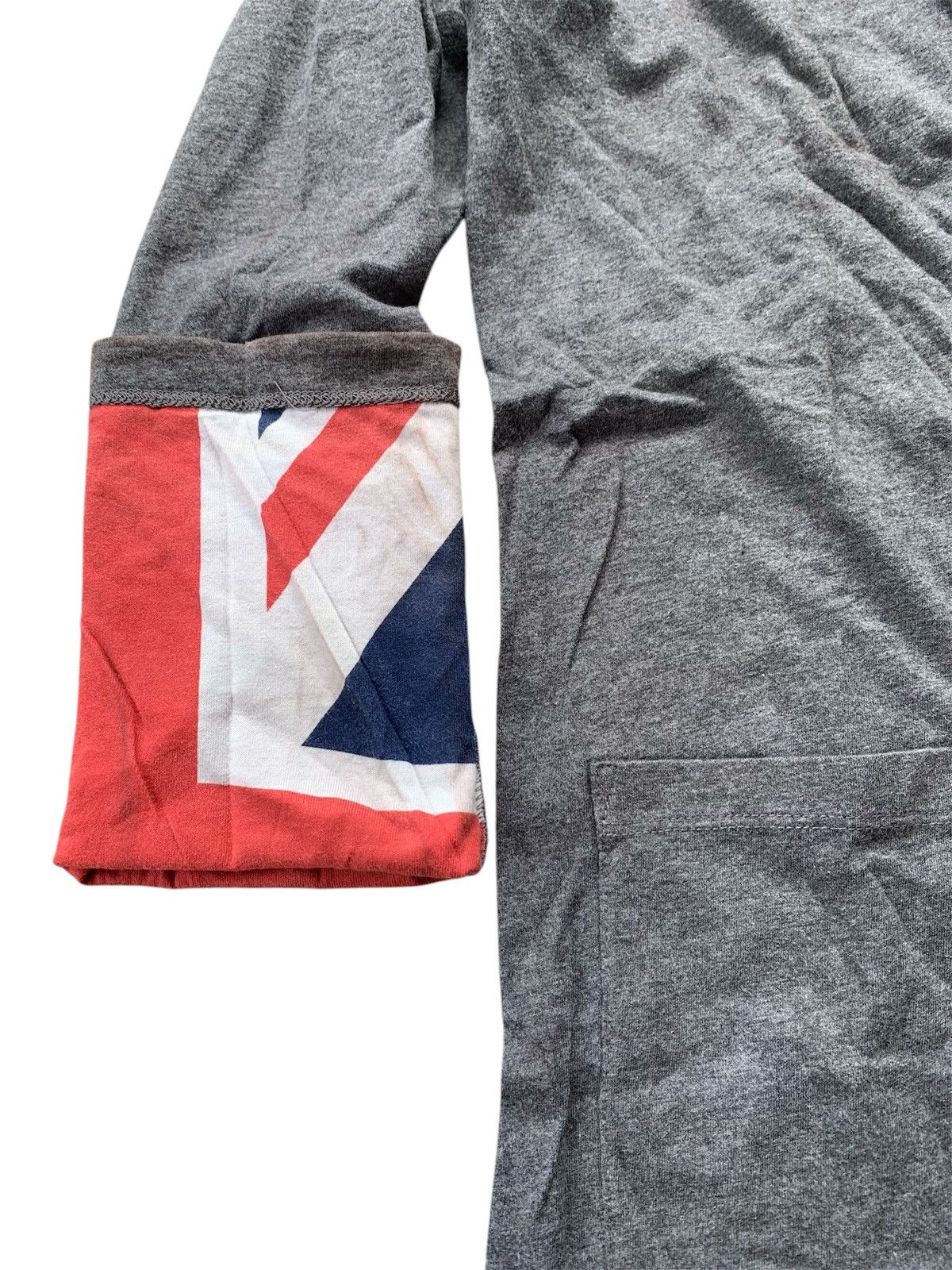 PPFM PPFM Sunfaded Vintage Cardigan Double Weist UK Flag Sleeve Size US M / EU 48-50 / 2 - 5 Thumbnail
