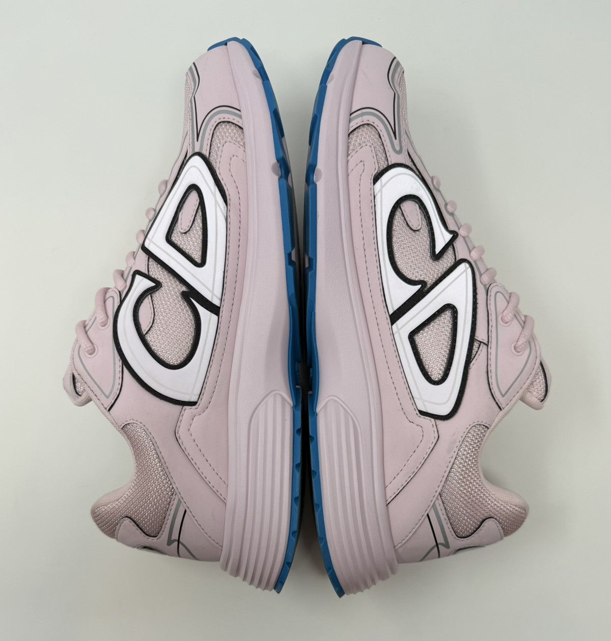 Dior Dior B30 Sneaker Pale Pink/Blue Size US 10 / EU 43 - 4 Thumbnail