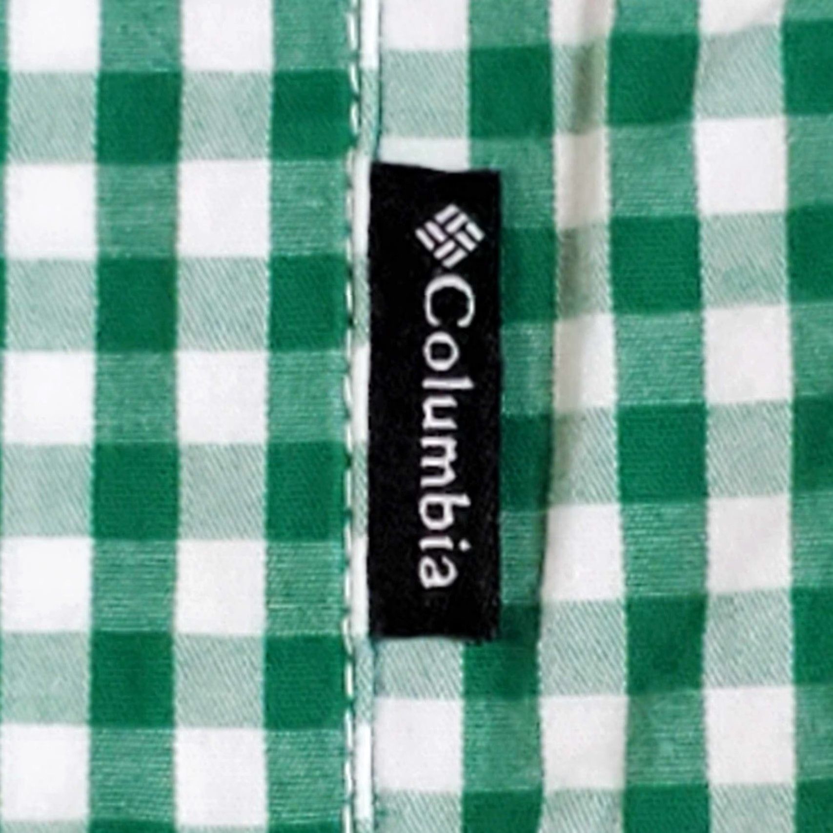 Vintage Columbia Shirt Gingham Button Down Regular Fit Green Mens M Size US M / EU 48-50 / 2 - 3 Thumbnail