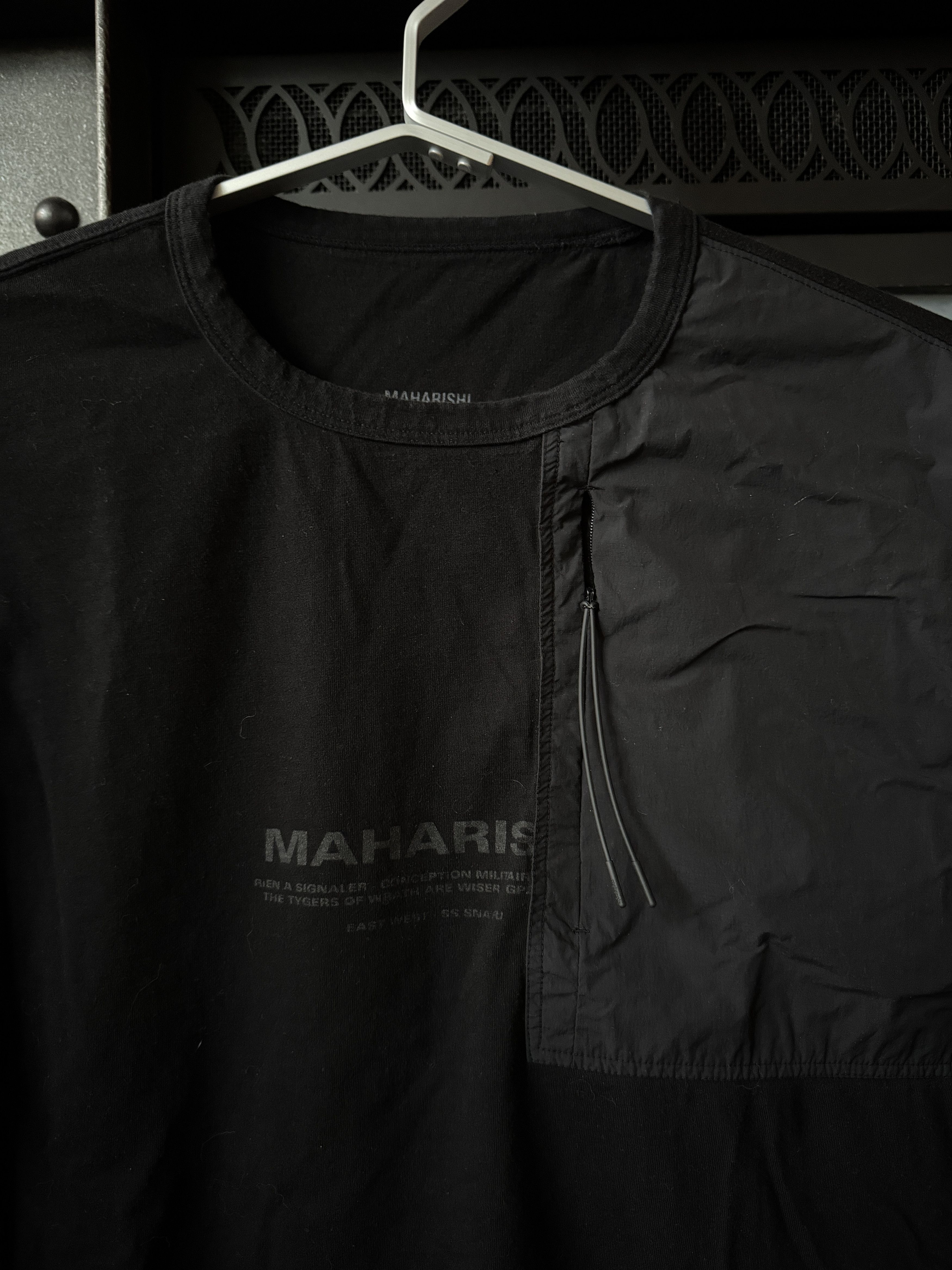 Maharishi Maharishi Catch Zip Pocket Long Sleeve OverShirt XL Size US XL / EU 56 / 4 - 2 Thumbnail