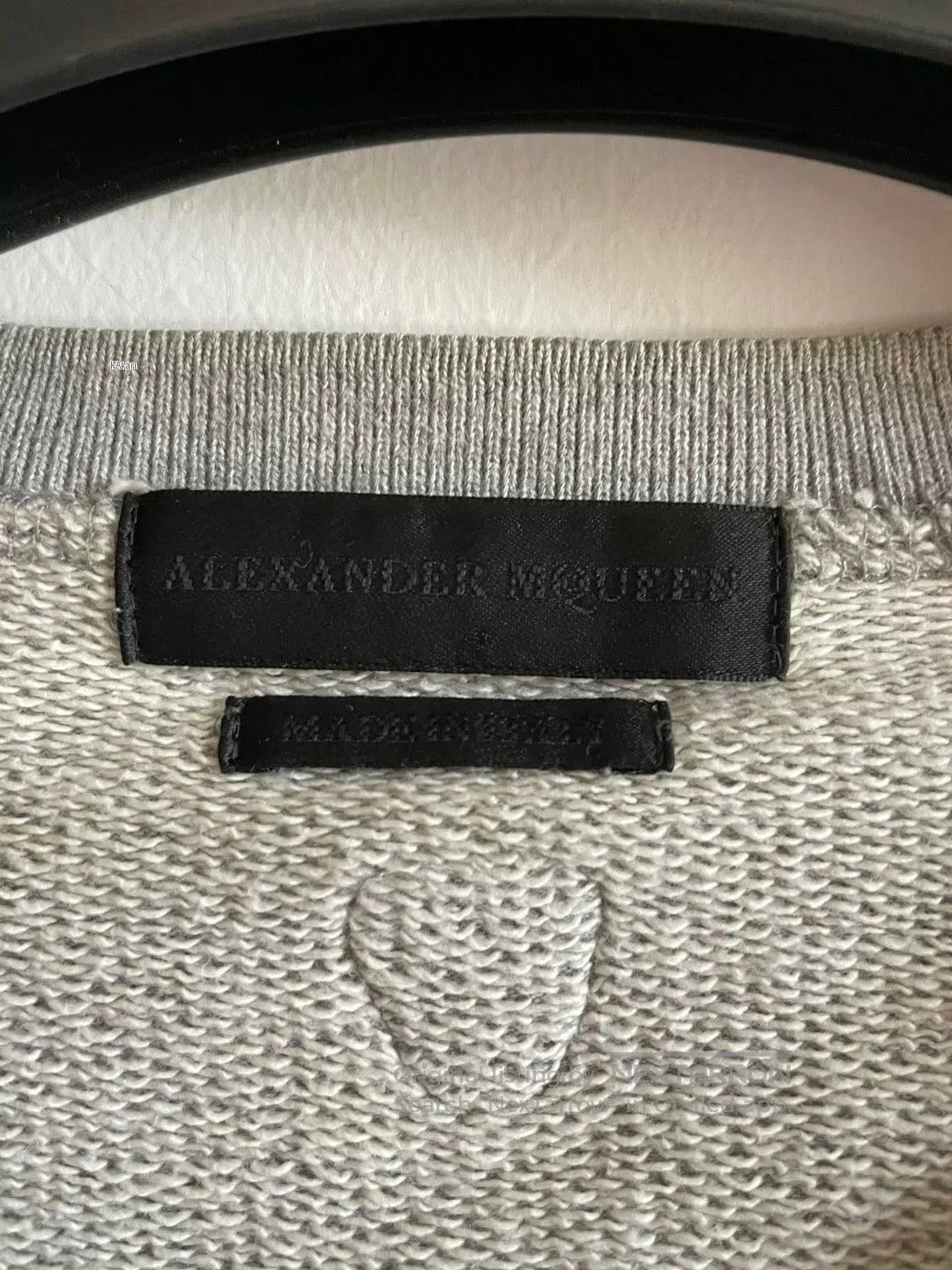 Alexander McQueen Gray Long Sleeve V. Size US S / EU 44-46 / 1 - 5 Thumbnail