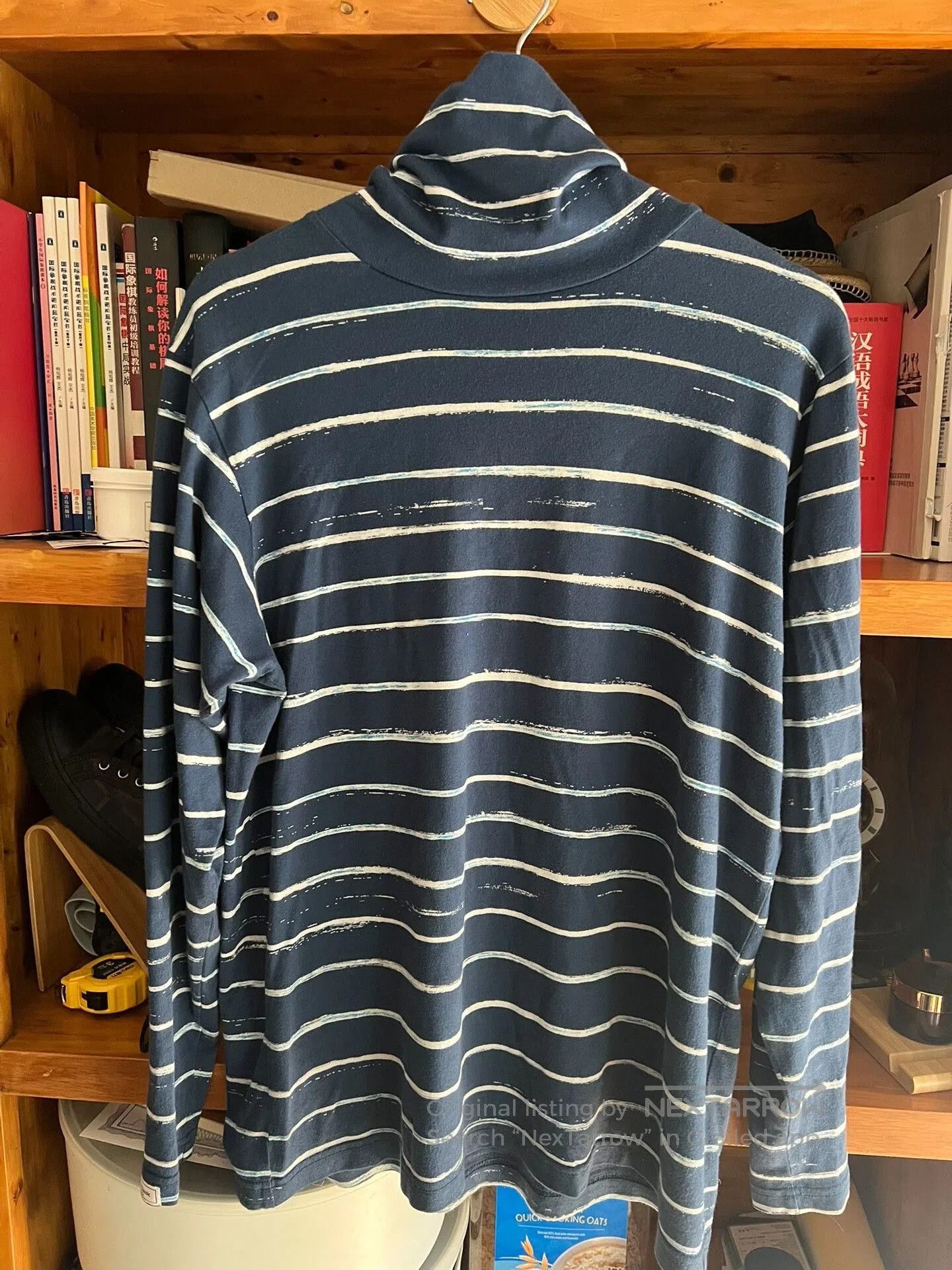 Porter Classic porter classic artist border turtleneck shirt. Size US S / EU 44-46 / 1 - 7 Thumbnail