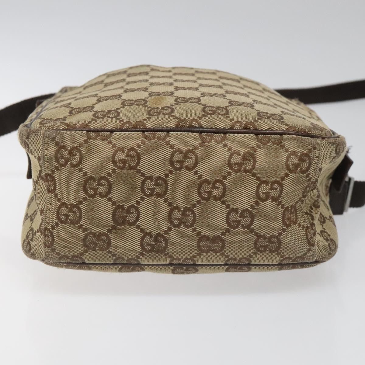 Gucci GUCCI GG Canvas Shoulder Bag Beige Size ONE SIZE - 9 Thumbnail