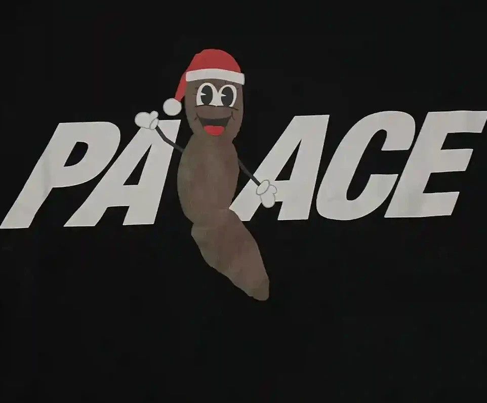 Palace Palace Mr Hankey T-Shirt marbled Black Size US L / EU 52-54 / 3 - 2 Thumbnail