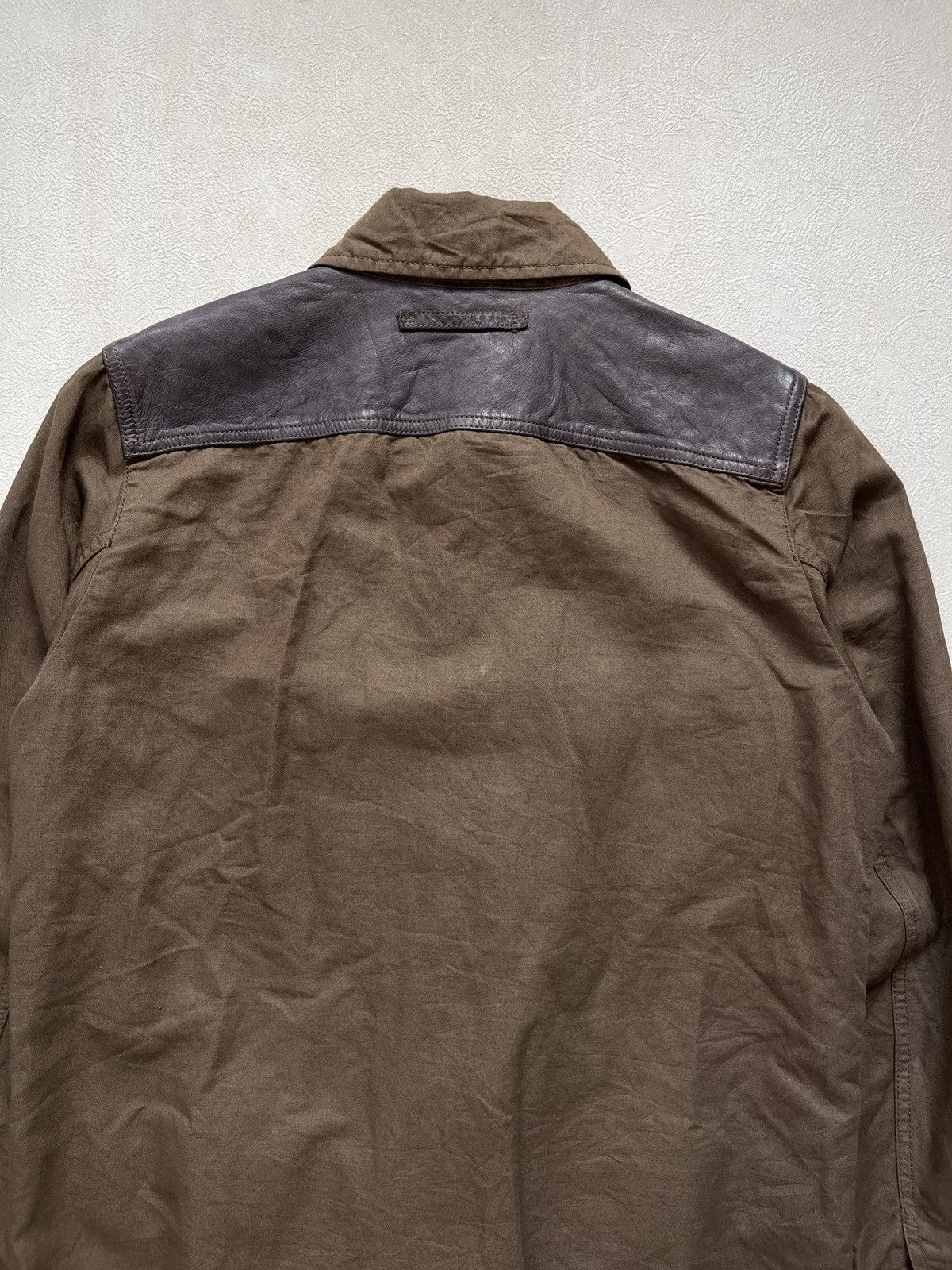Prada 00’s Prada Sport Linen Leather Field Jacket Size US S / EU 44-46 / 1 - 16 Thumbnail