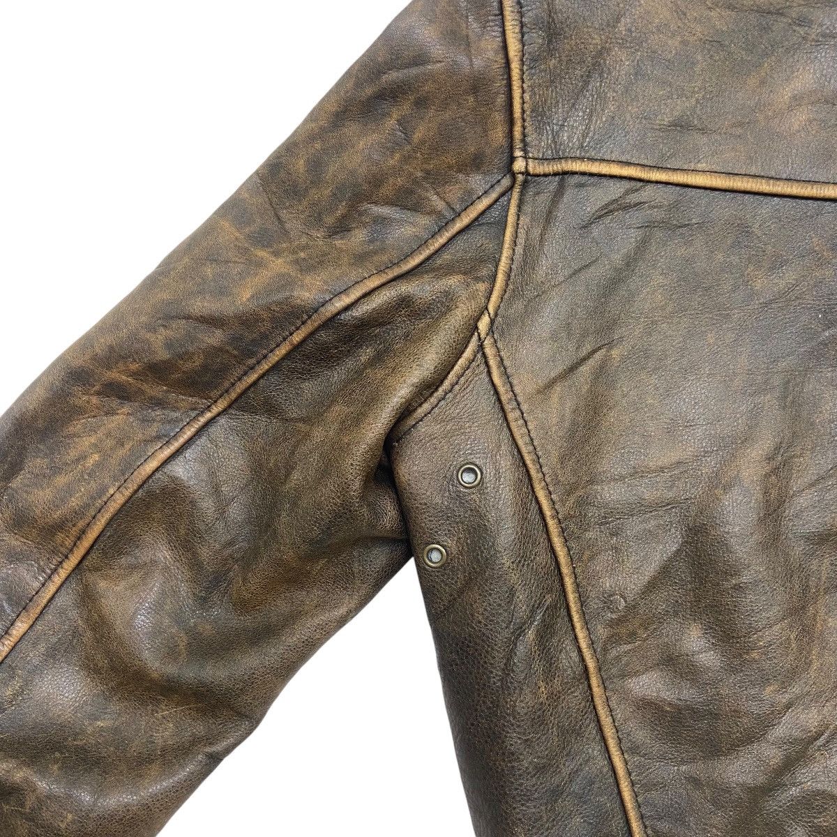 Harley Davidson Vintage Harley Davidson Motorcycle Cafe Racer Biker Jacket Size US M / EU 48-50 / 2 - 11 Thumbnail