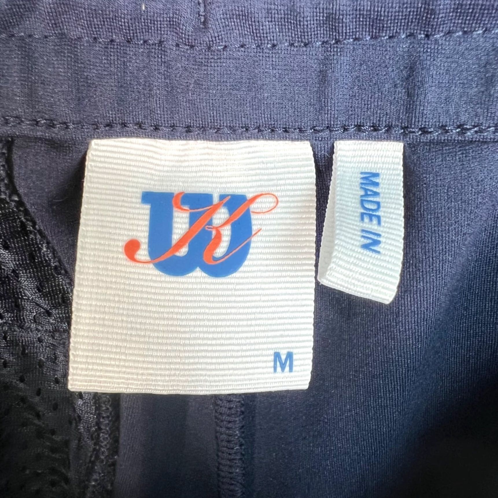 Kith Kith x Wilson Mens Track Pants Navy Blue Drawstring M Regular Size US 31 - 3 Thumbnail