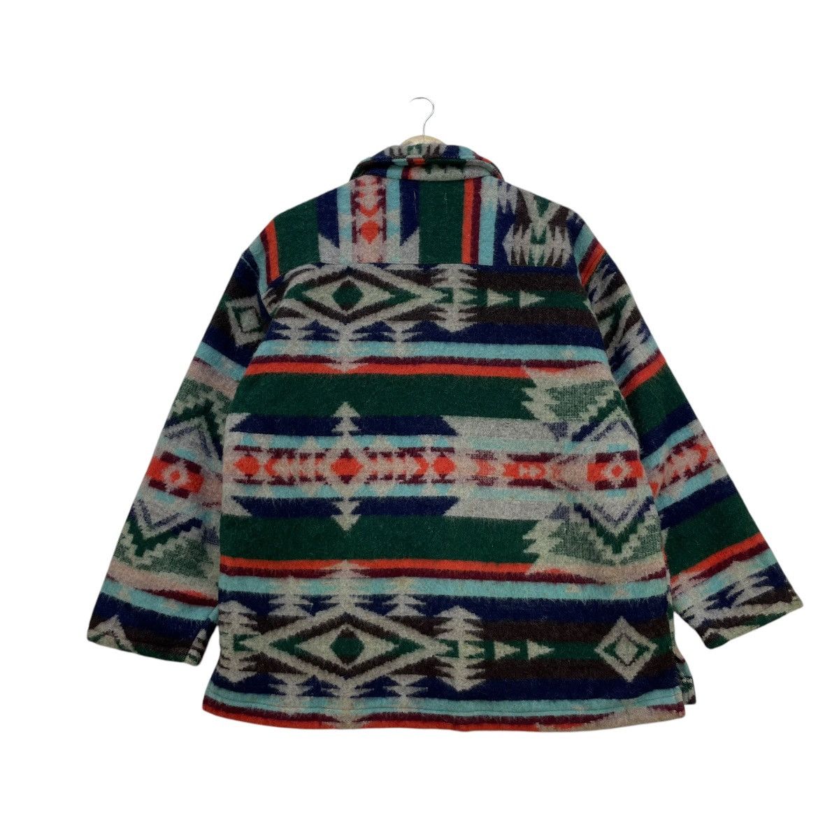 Native × Woolrich Woolen Mills 💥Vintage Billy Stone Dual Pocket Navajo Shirt Jacket Medium Size US M / EU 48-50 / 2 - 2 Thumbnail
