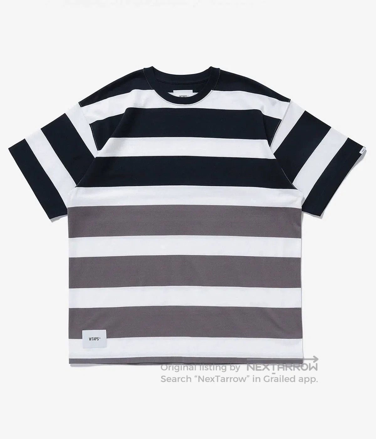 Wtaps wtaps lane ss cotton striped t-shirt. Size US XL / EU 56 / 4 - 4 Thumbnail