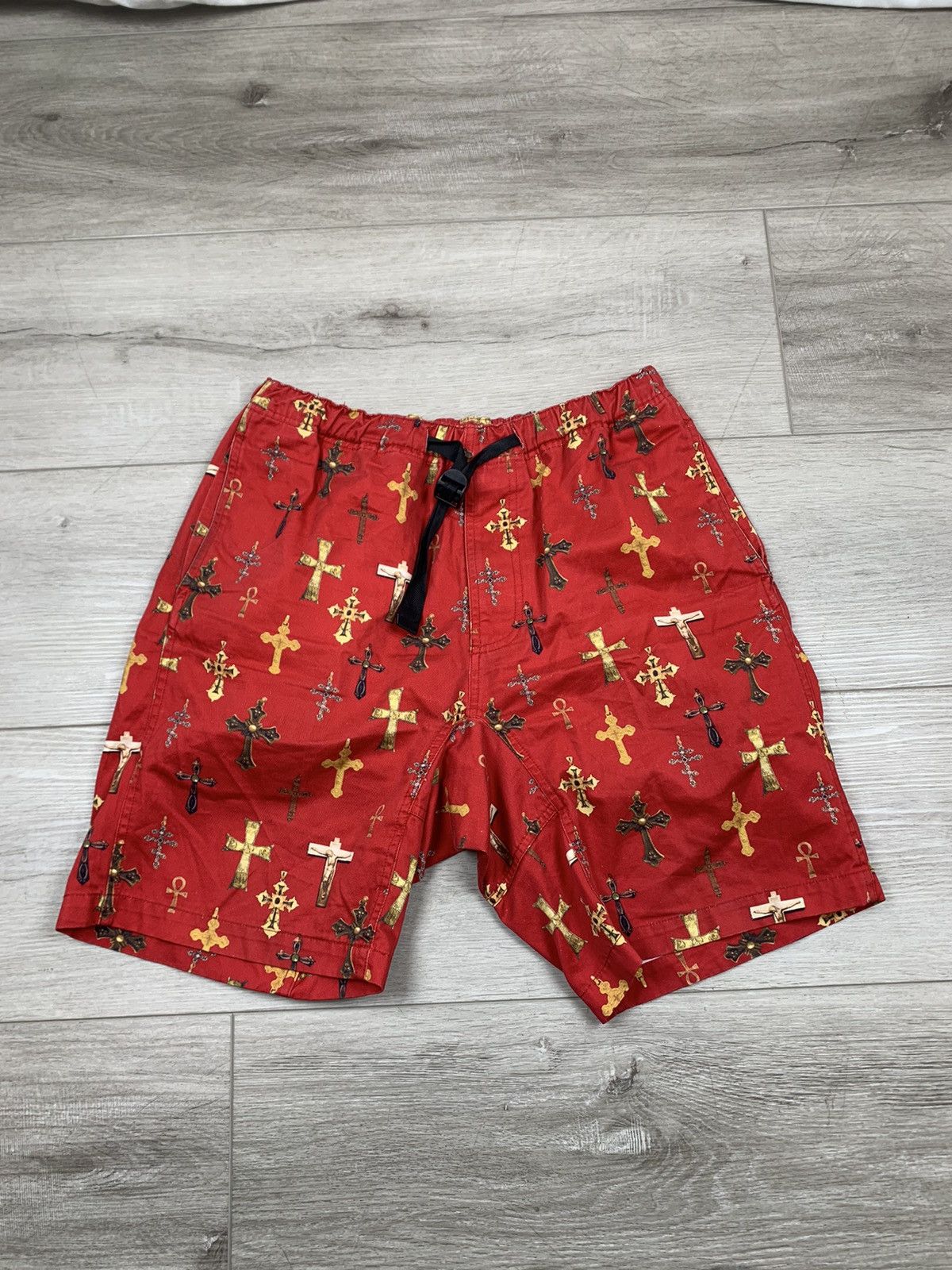 秋田市 【希少】Supreme 13SS Crosses Belted Shorts | rajawali2.co.id