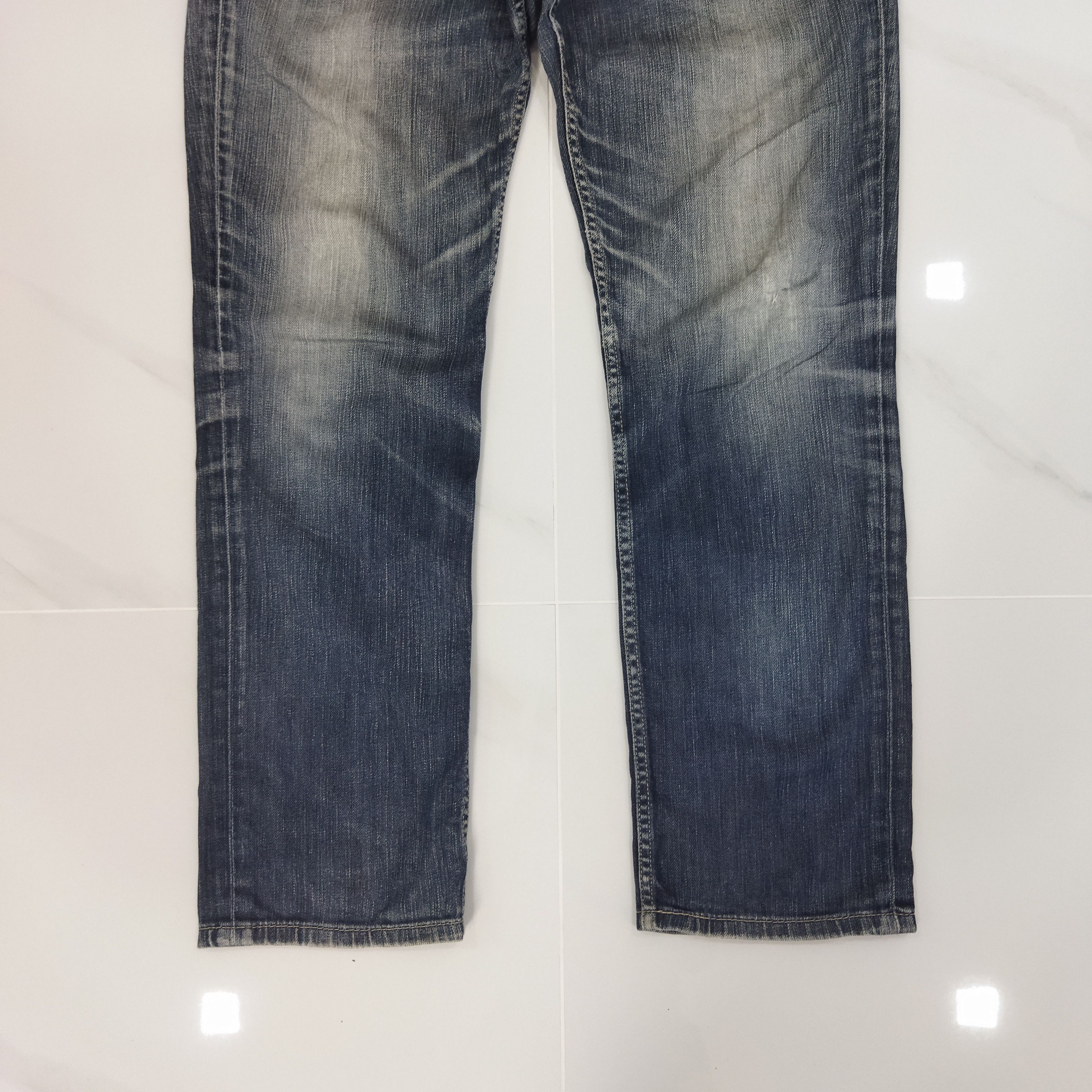 Levi's LEVI'S 511 DISTRESSED JEANS PANTS Size US 34 / EU 50 - 3 Thumbnail
