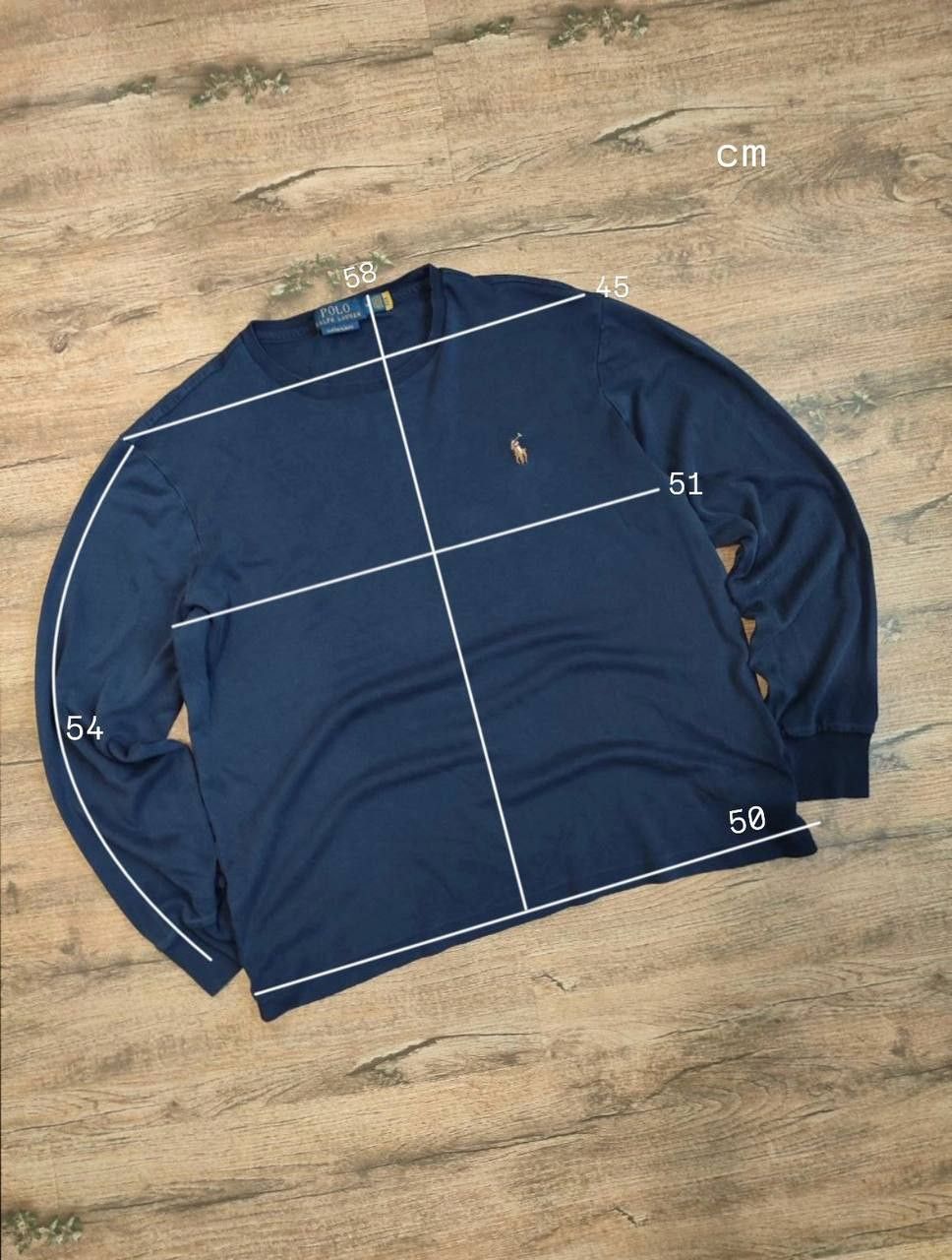 Polo Ralph Lauren Vintage 00's Polo Ralph Lauren Long Sleeve Pullover Blue Size US M / EU 48-50 / 2 - 15 Thumbnail