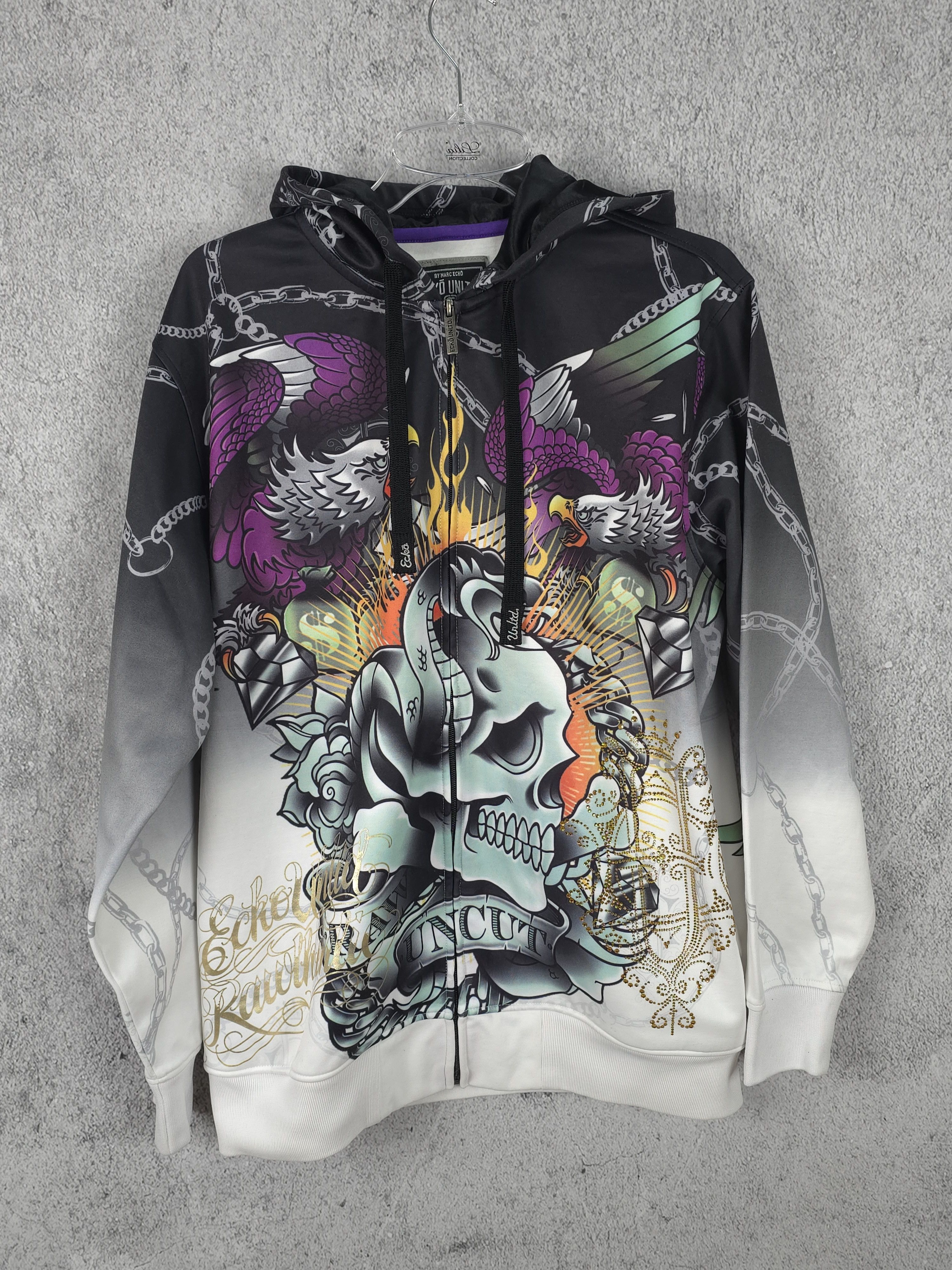 Ecko Unltd. ECKO UNTL. Graffiti Hoodie Oversize Size US L / EU 52-54 / 3 - 1 Thumbnail