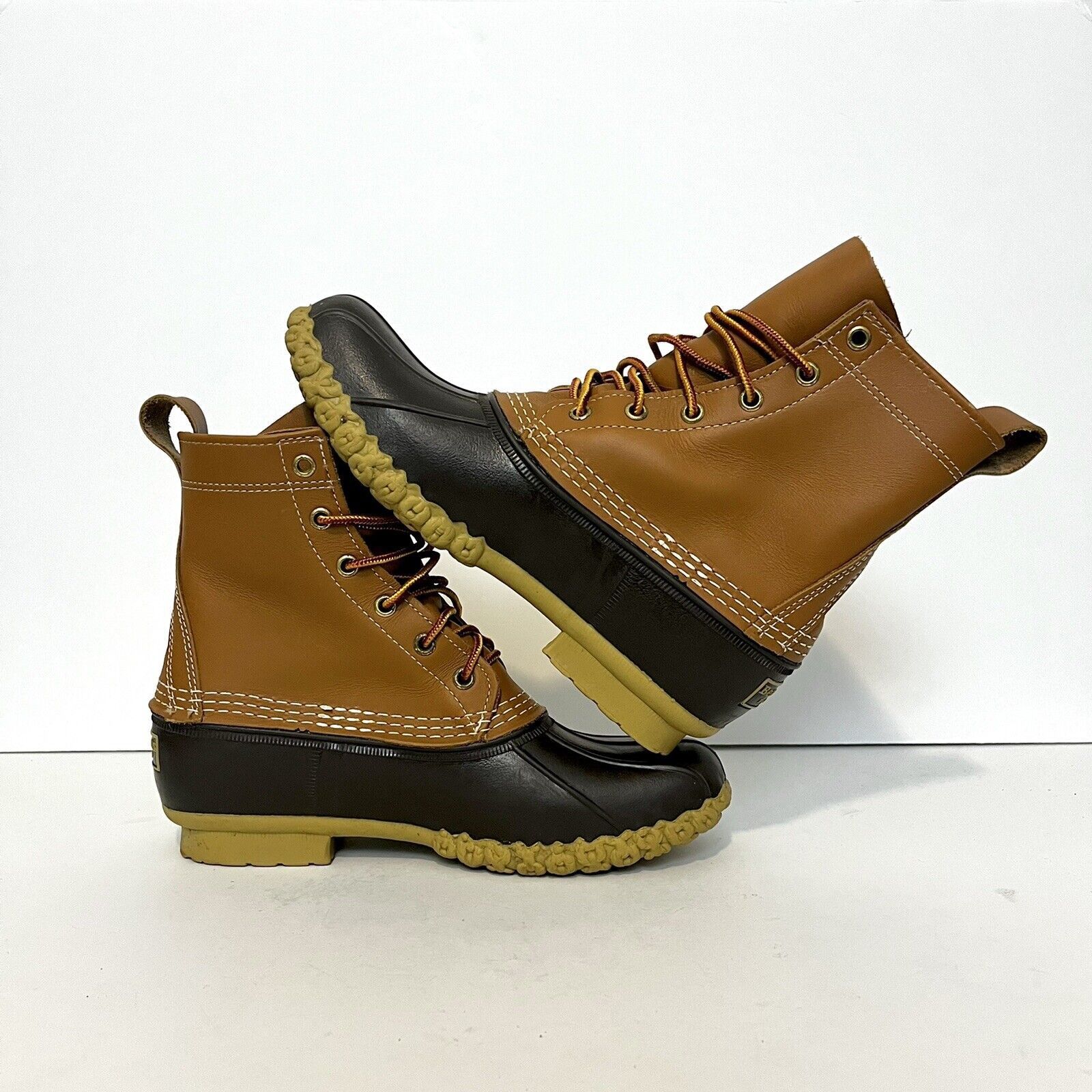 L.L. Bean × Vintage LL Bean Bean Boots 8” Made In USA Snow Rain Mens Sz 8 Size US 8 / IT 38 - 6 Thumbnail