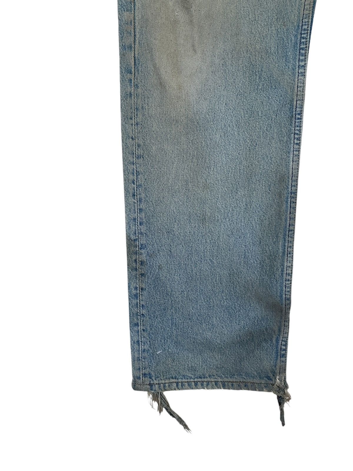 Levi's 38x32 Vintage Brand Levi’s 501 Distressed Jeans 1990s Size US 32 / EU 48 - 5 Thumbnail