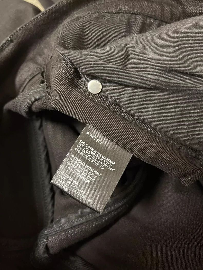 Amiri Amiri Black basic jeans 2501-Nextarrow Size US 29 - 5 Thumbnail
