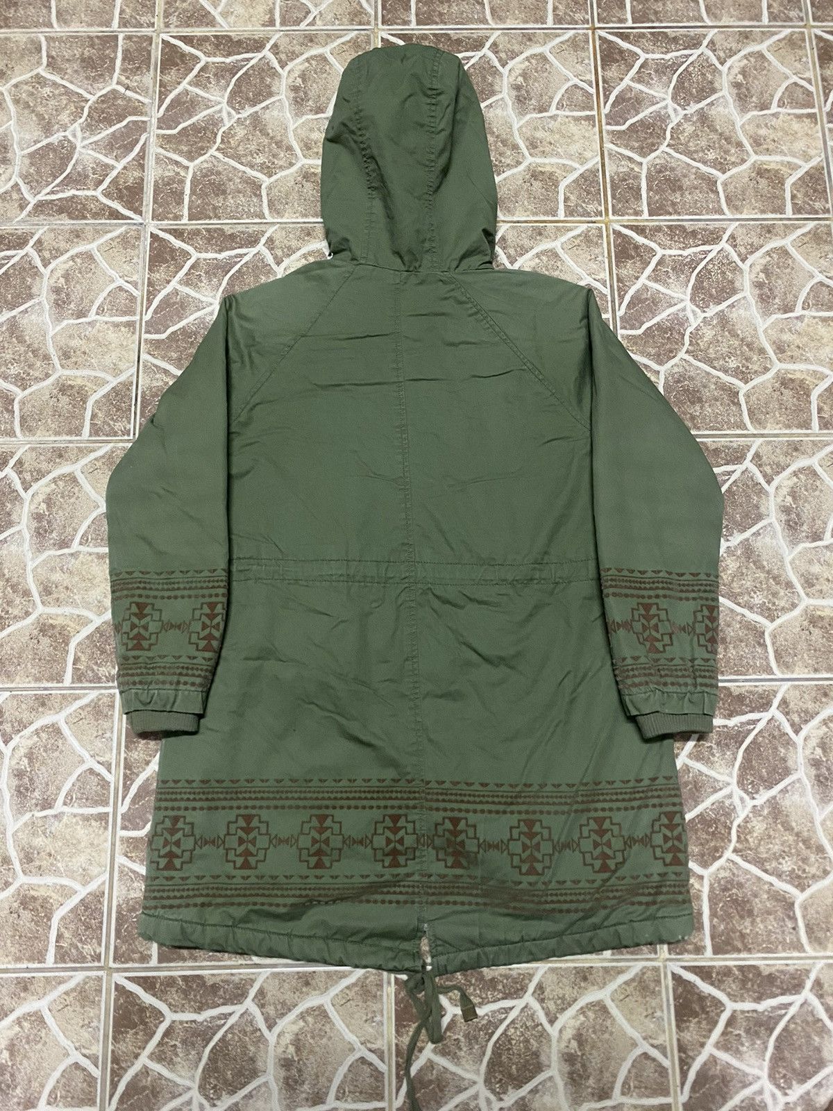 Japanese Brand × Vintage VINTAGE TITICACA FISHTAIL Navajo Sherpa Parka Jacket Size US M / EU 48-50 / 2 - 2 Thumbnail