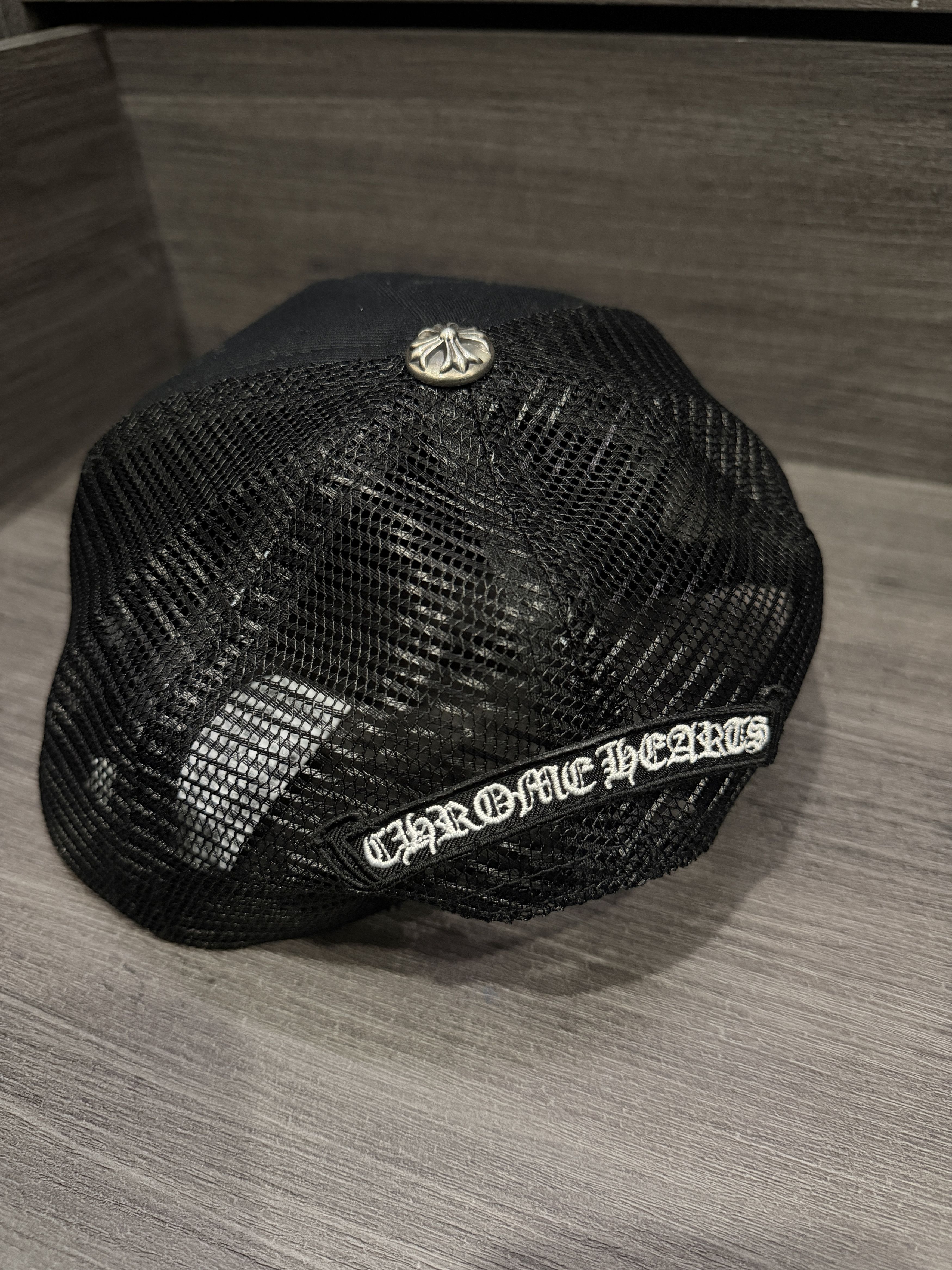 Chrome Hearts Orange/black 3 patch trucker Size ONE SIZE - 3 Thumbnail