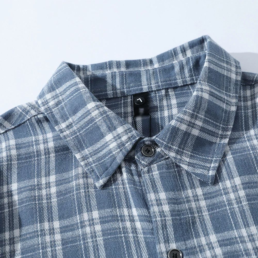 Vintage Japanese style old lapel loose casual long-sleeved shirt Size US M / EU 48-50 / 2 - 3 Thumbnail