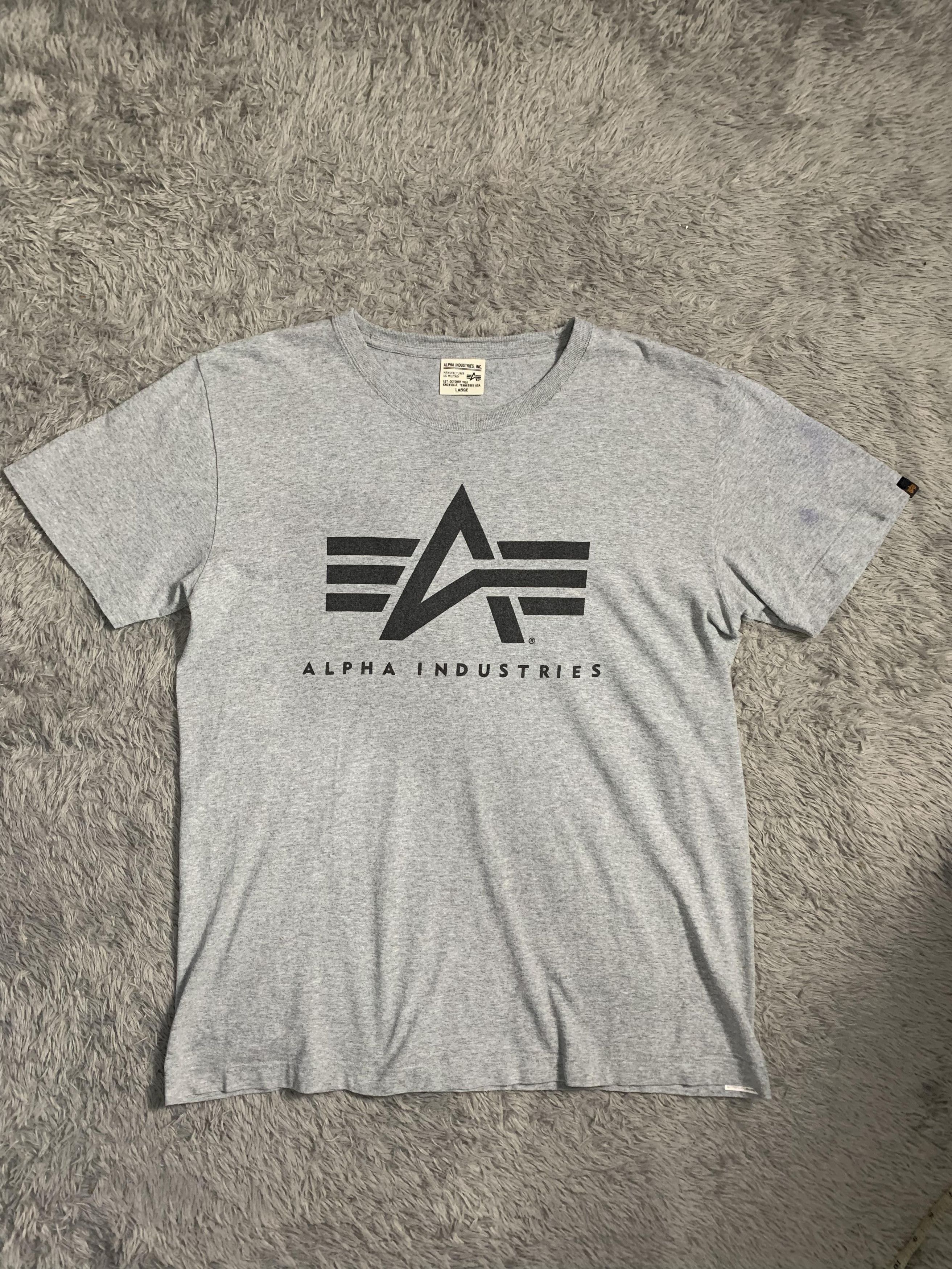 Alpha Industries Alpha Industri Tshirt Size US L / EU 52-54 / 3 - 2 Thumbnail