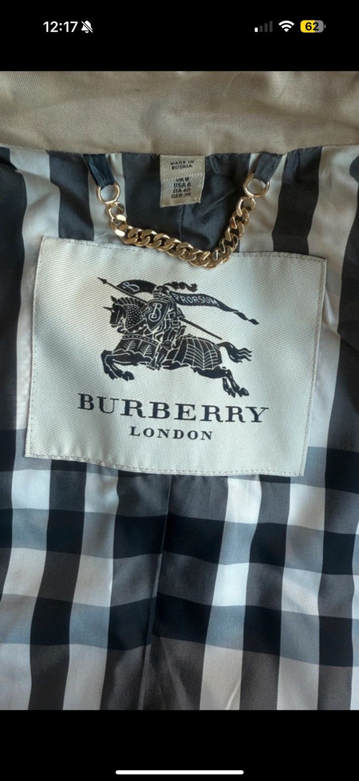 Burberry Burberry Prorsum Trench Coat Size S / US 4 / IT 40 - 8 Thumbnail