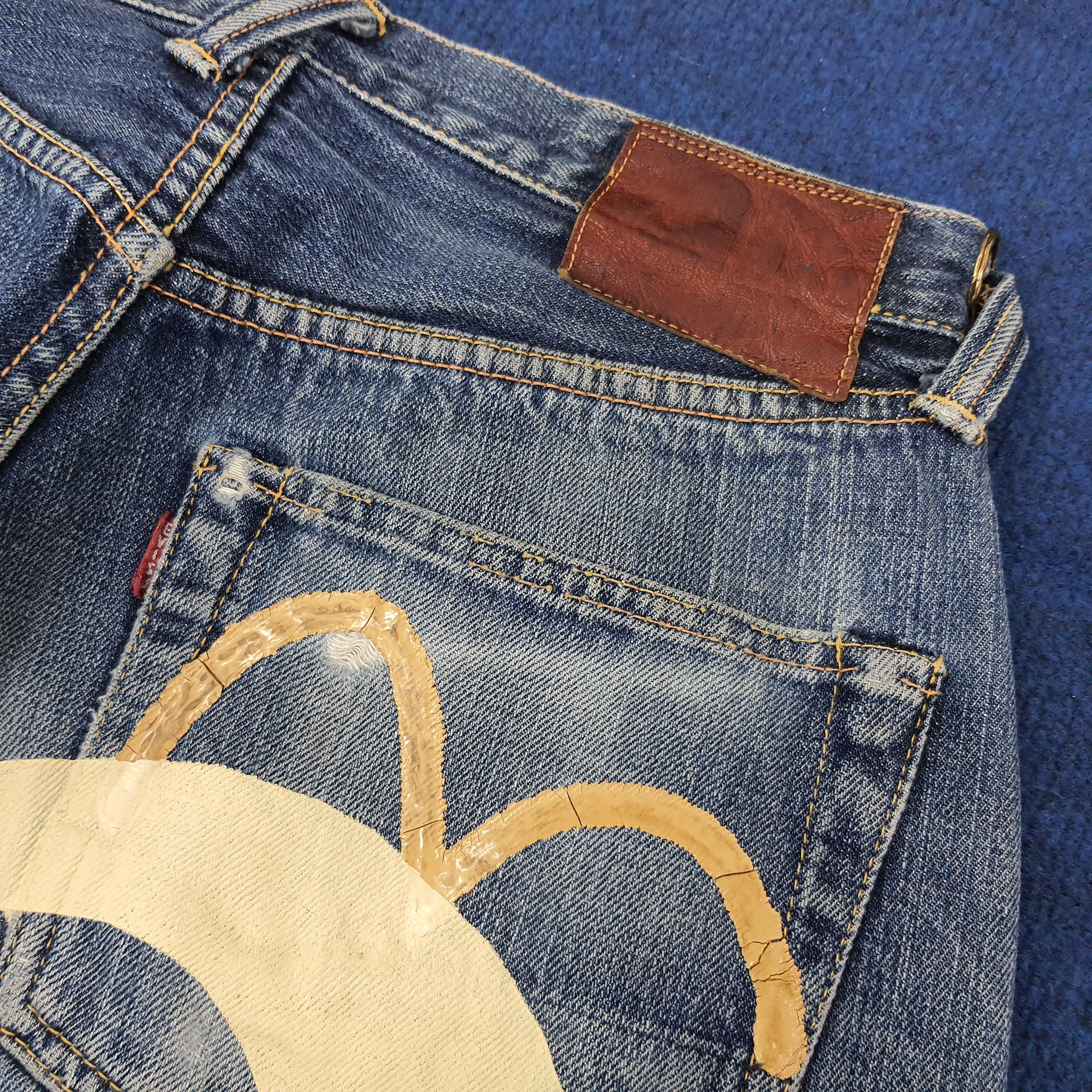 Evisu Vintage Evisu Japan Selvedge Custom Daicock Jeans C265N32 Size US 27 - 3 Thumbnail