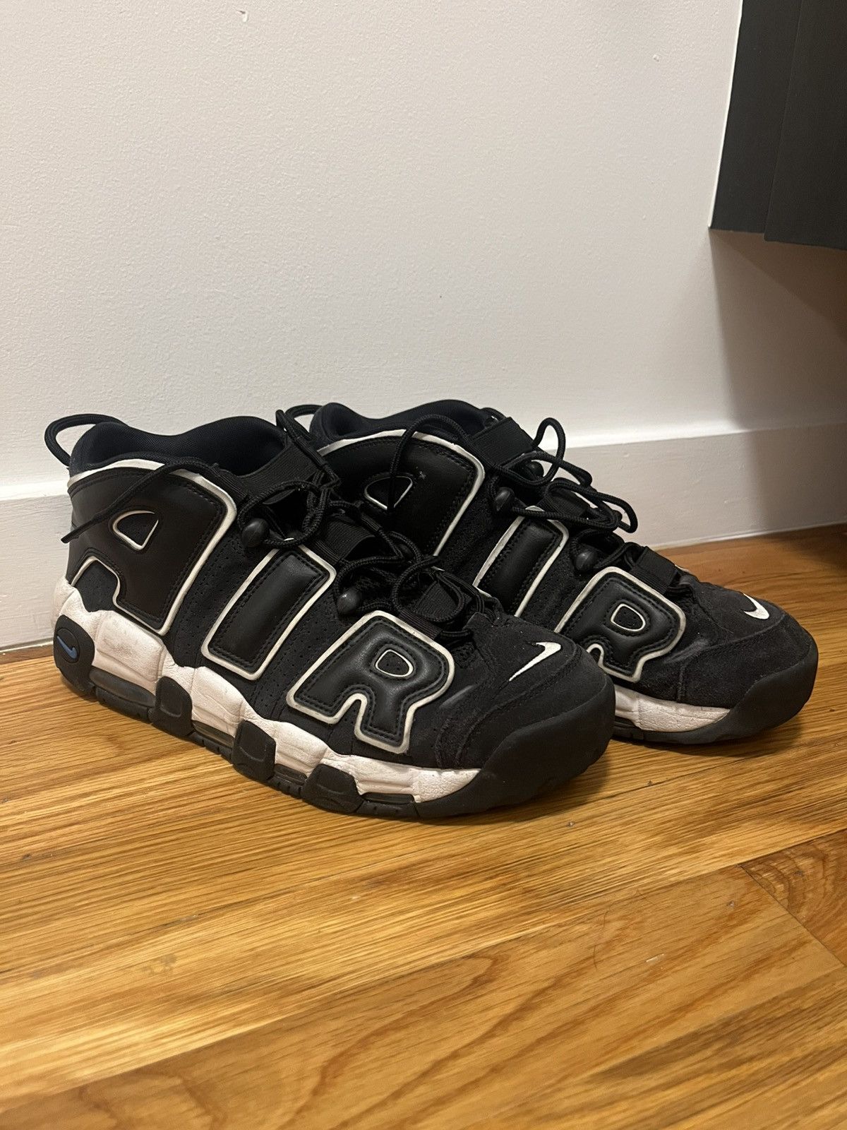 Nike Nike Air More Uptempo black star blue Size US 11 / EU 44 - 5 Thumbnail