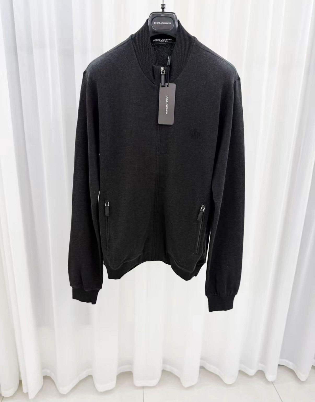 Dolce & Gabbana Dolce & Gabbana Embroidered Zip-up Jacket J30 Size US M / EU 48-50 / 2 - 1 Thumbnail