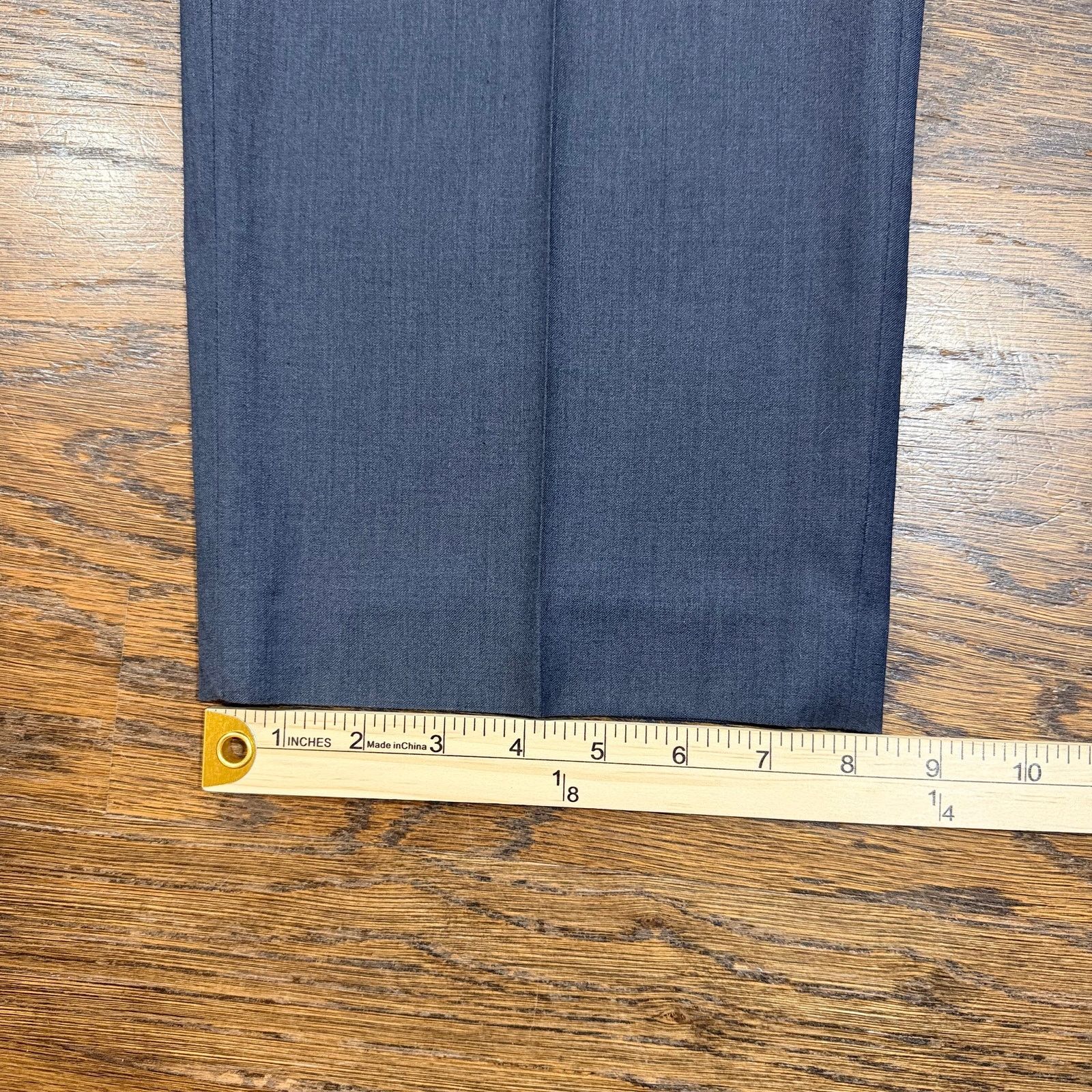 Tallia Tallia Men's Dress Pants Flat Front 36x30 Gray Trousers Size US 36 / EU 52 - 5 Thumbnail