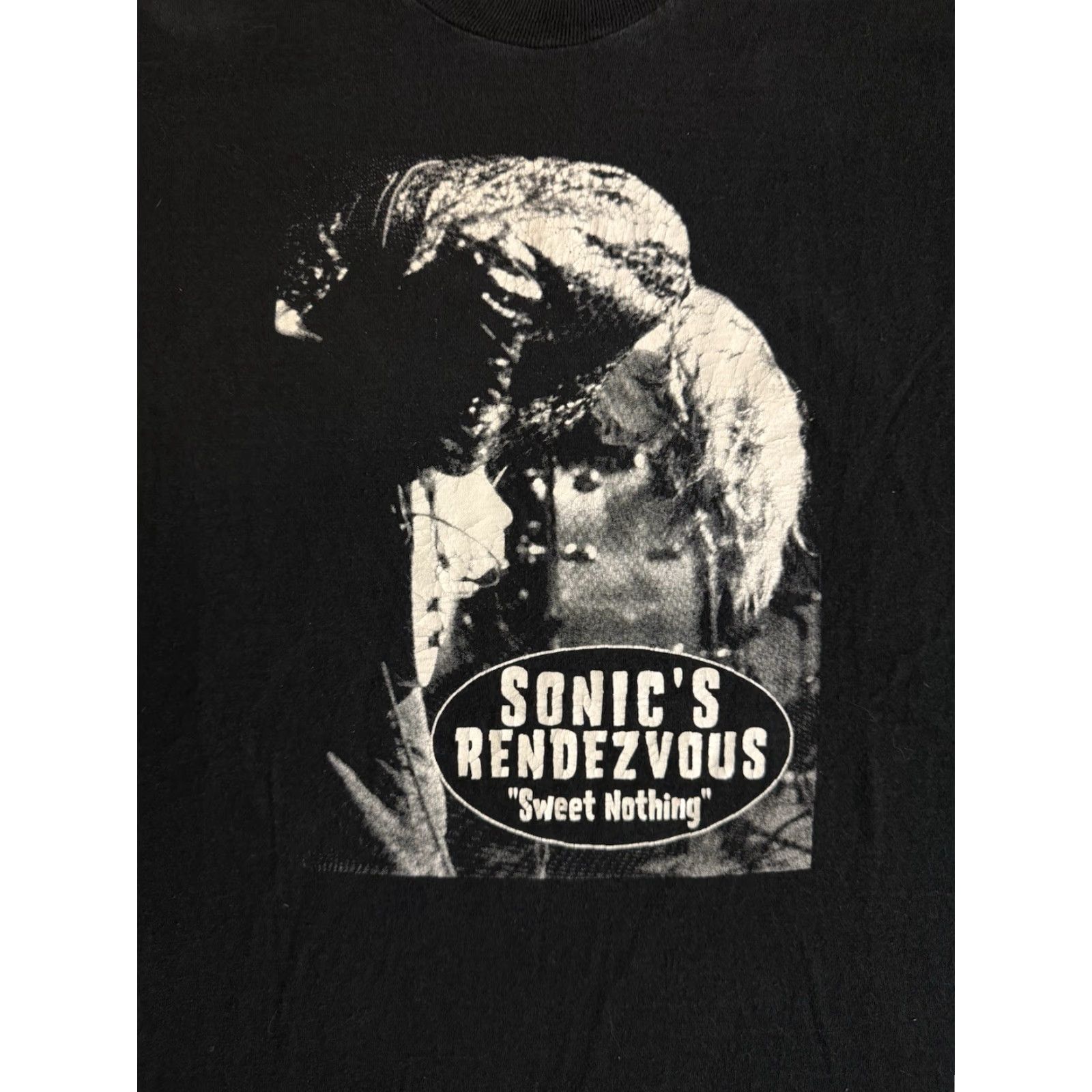 Fruit Of The Loom VINTAGE Sonic’s Rendezvous Band Sweet Nothing Release Party T Shirt XL MC5 Shirt Men Rock 90s Black Cotton Double-Sided Logo Images? Size US XL / EU 56 / 4 - 2 Thumbnail