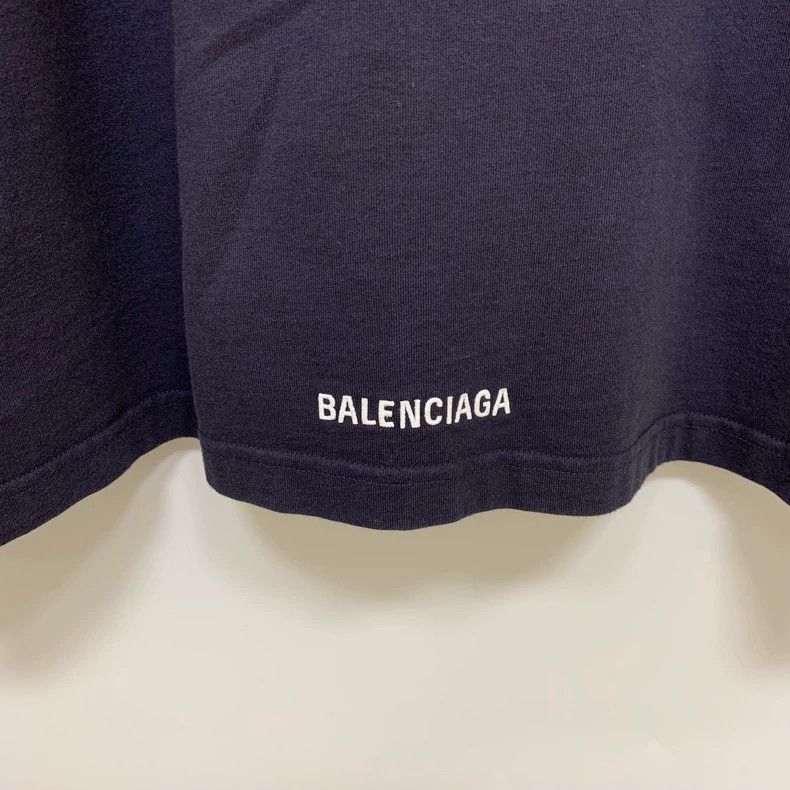 Balenciaga Balenciaga Fake two-piece hoodie, navy blue Size US S / EU 44-46 / 1 - 8 Thumbnail