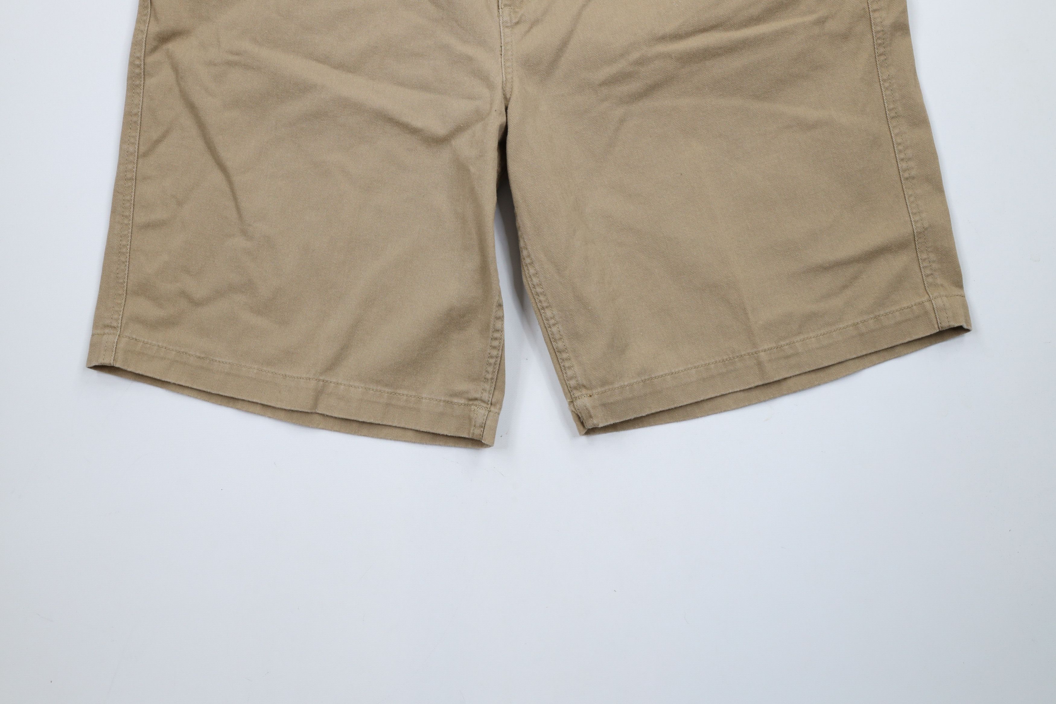 Timberland × Vintage Vintage Timberland Heavyweight Cotton Twill Shorts Beige Size US 38 / EU 54 - 4 Thumbnail