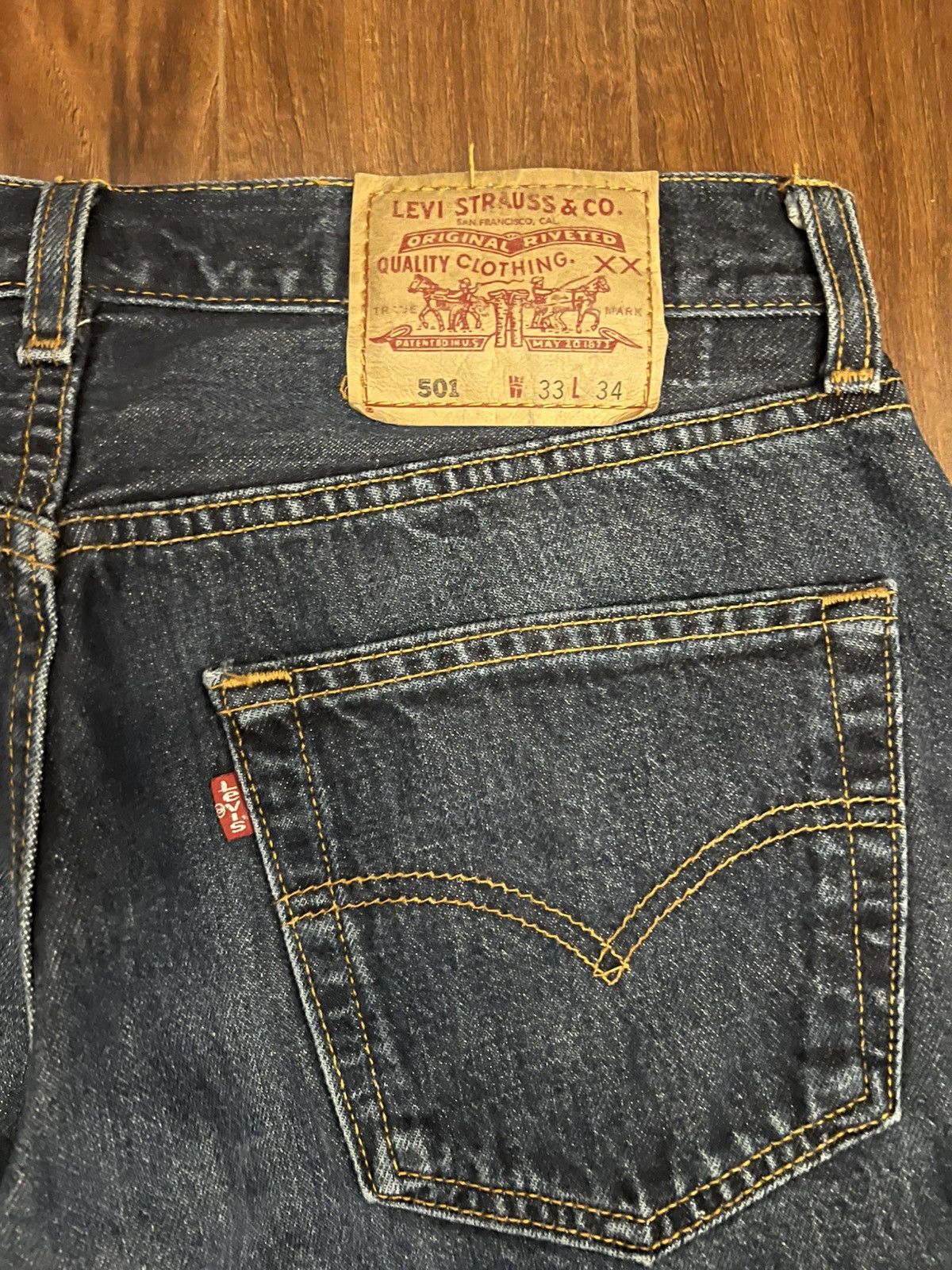 Levi's Vintage 90s Levi’s 501 Denim Jeans Size US 30 / EU 46 - 11 Thumbnail