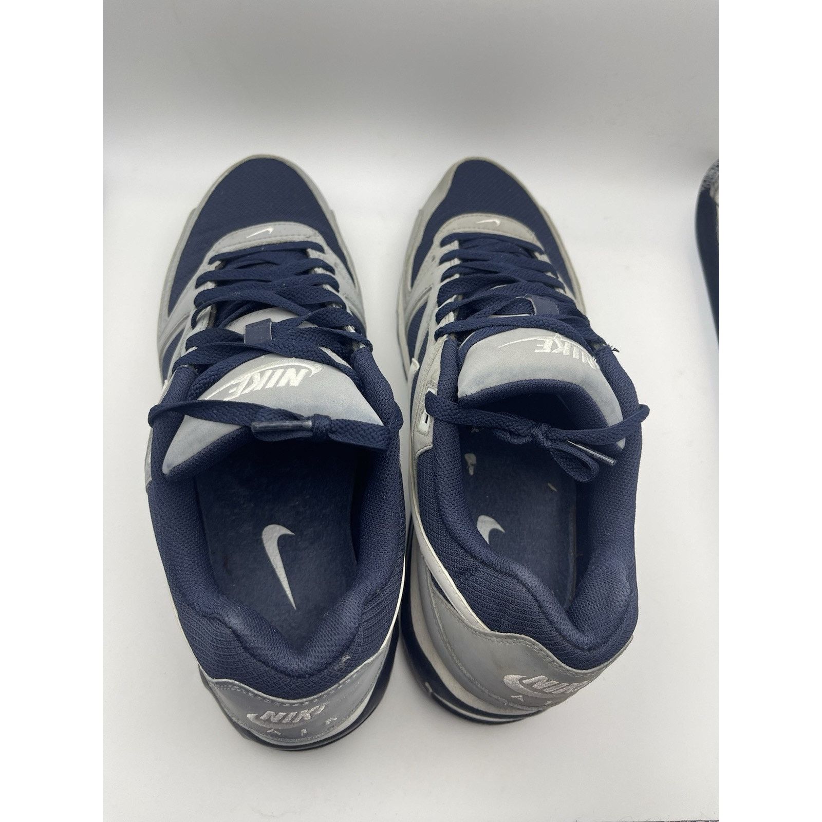 Nike RARE Nike AirMax Command 2012 Gray Blue White 397689-412 Size US 11 / EU 44 - 8 Thumbnail