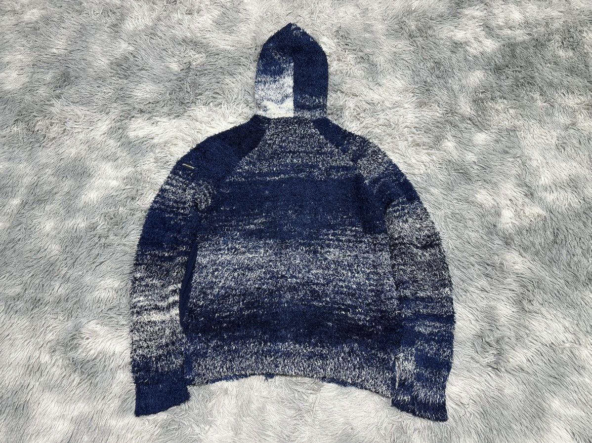 BUFFALO BOBS 🔥Y2K Buffalo Bobs Gradient Boa Knit Hoodie Full Zip Size US M / EU 48-50 / 2 - 7 Thumbnail