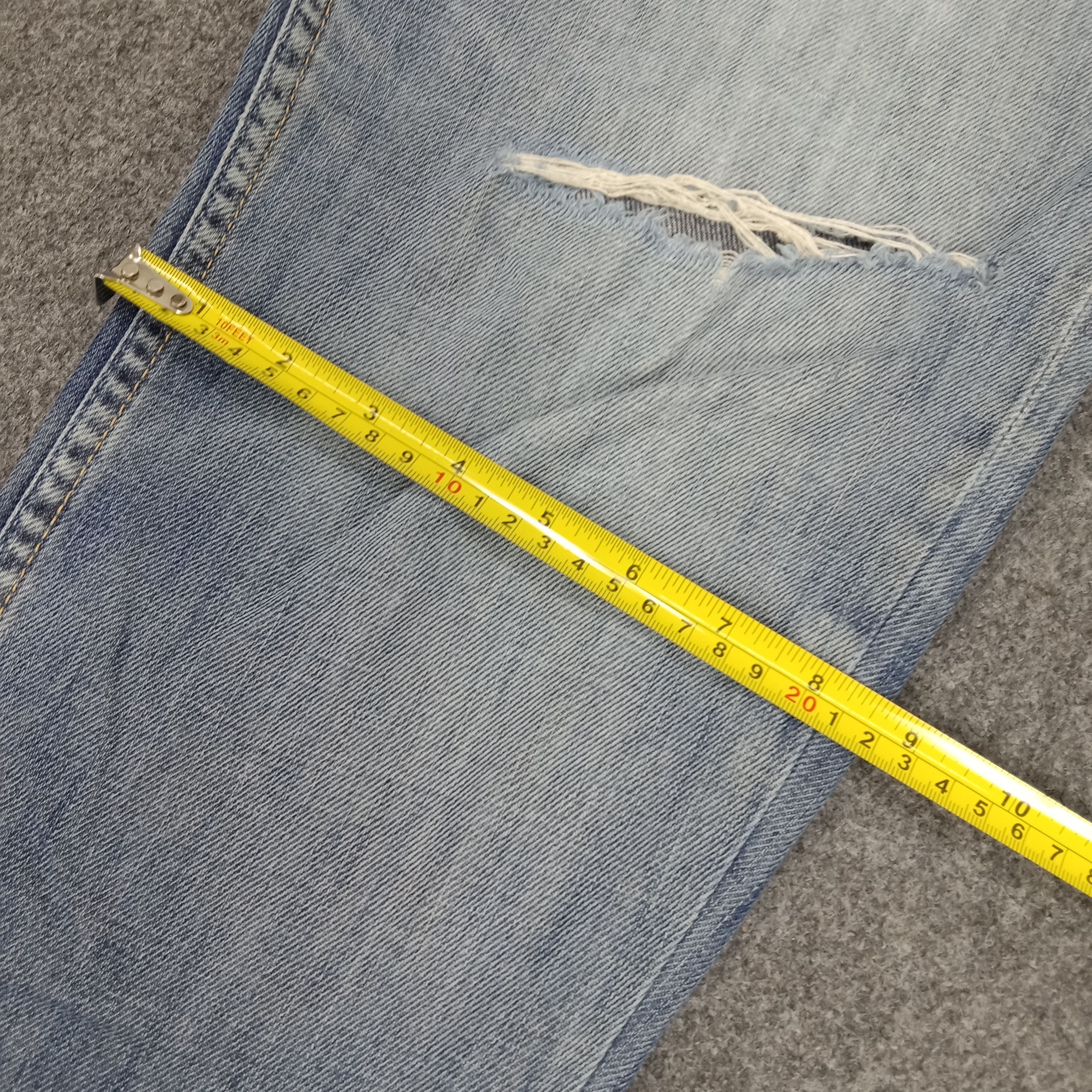 Stussy × Vintage Stussy American Style Custom Logo Denim Jeans Size US 35 - 13 Thumbnail