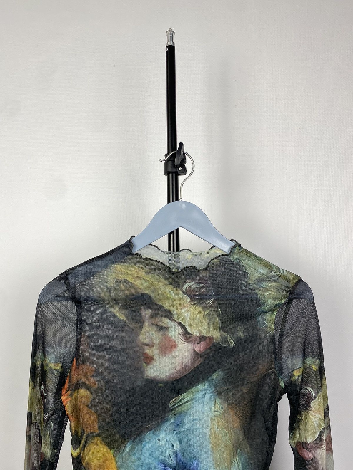 Designer × Japanese Brand Save The Queen Jean Paul Gaultier Style Mesh Top Blouses Size M / US 6-8 / IT 42-44 - 2 Thumbnail
