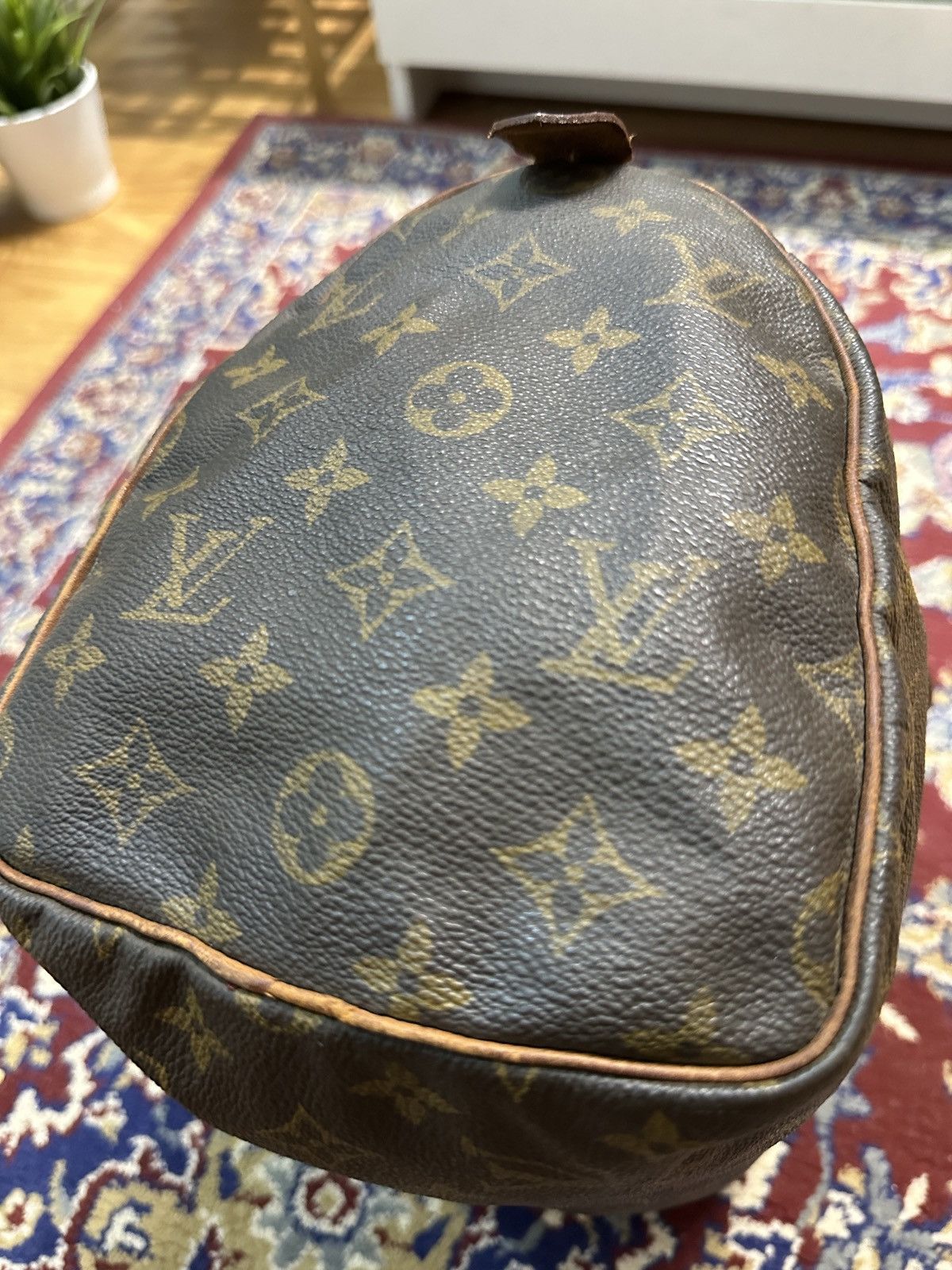 Louis Vuitton 1980 - Louis Vuitton Vintage Speedy 30 Bag Size ONE SIZE - 10 Thumbnail