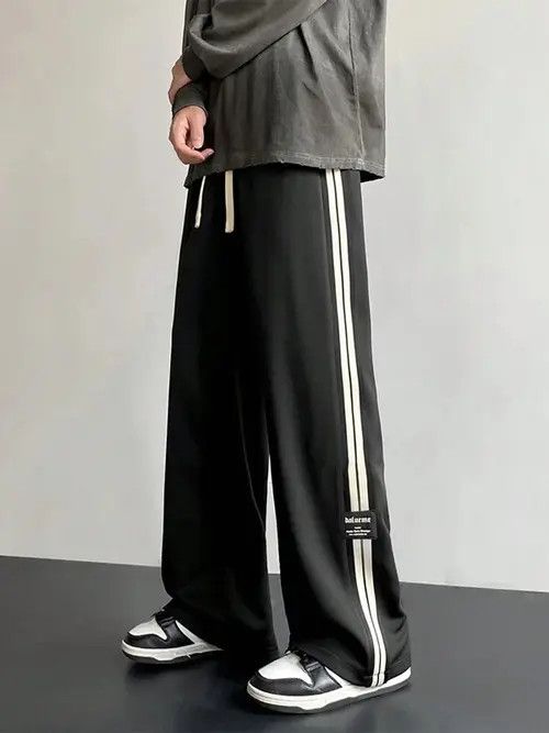 Japanese Brand Casual Versatile Straight Leg Sweatpants Size US 32 / EU 48 - 2 Thumbnail