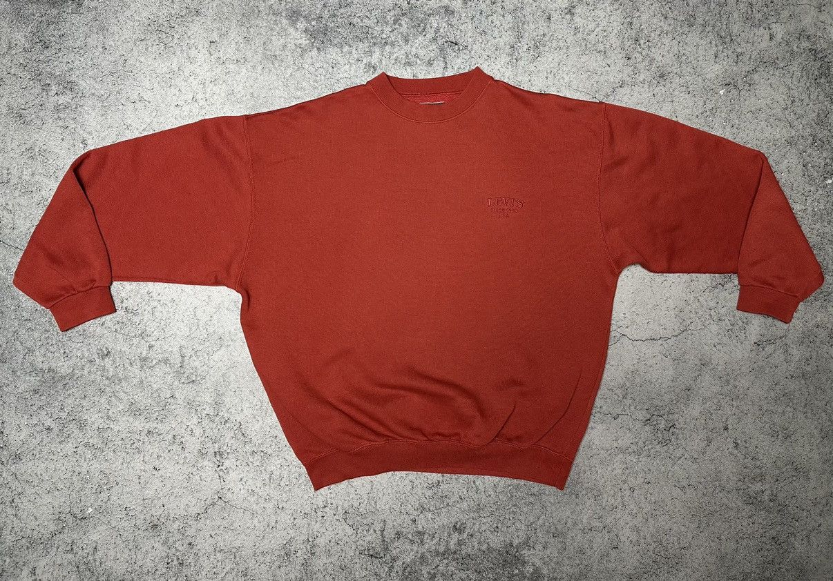 Levi's × Levi's Vintage Clothing × Vintage Vintage Levi’s Boxy Sweatshirt Crewneck Size US M / EU 48-50 / 2 - 3 Thumbnail