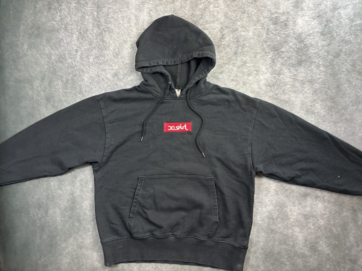 X-LARGE F/W 2018 X-Girl Box Logo Hoodie MilkFed Coppola Japan Crop Size US S / EU 44-46 / 1 - 16 Thumbnail