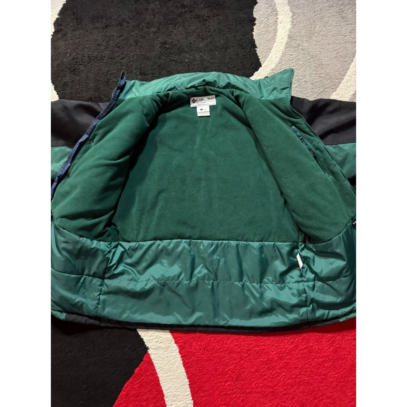Columbia Vintage Columbia Bugaboo Jacket Green Black 90s Men’s Large Size US L / EU 52-54 / 3 - 10 Thumbnail