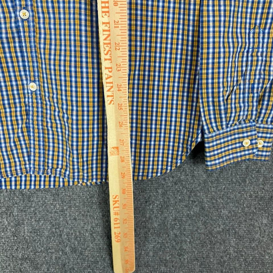 Other Passion Button Up Shirt Men's XL Long Sleeve Plaid Size US XL / EU 56 / 4 - 5 Thumbnail