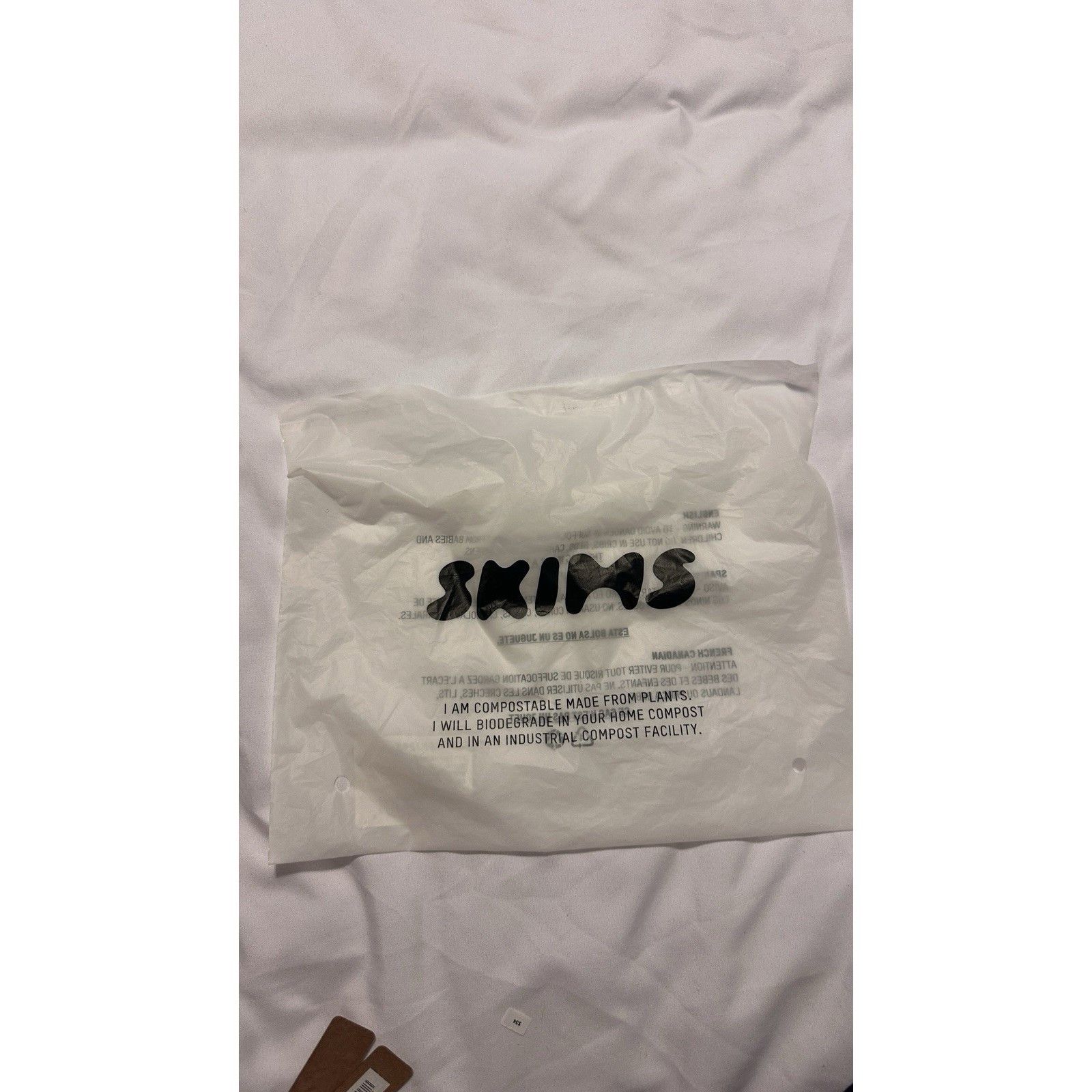 SKIMS NWT SKIMS FITS EVERYBODY TRIANGLE BRALETTE Size ONE SIZE - 4 Thumbnail