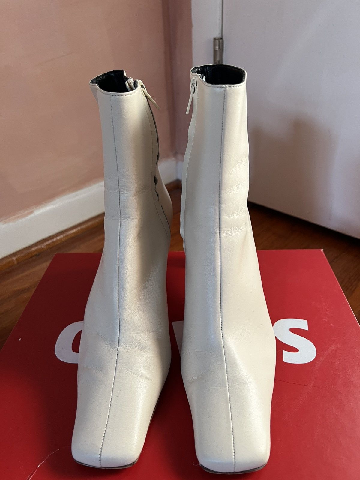 Staud Staud white heeled boots Size US 10 / IT 40 - 7 Thumbnail