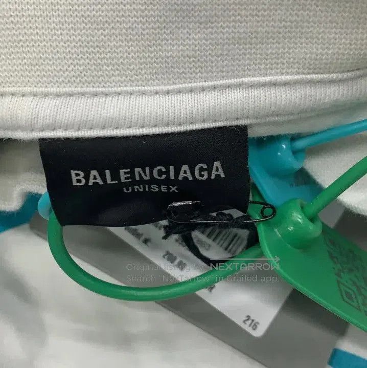 Balenciaga Balenciaga Logo Print Short Sleeve T. Size US XS / EU 42 / 0 - 5 Thumbnail