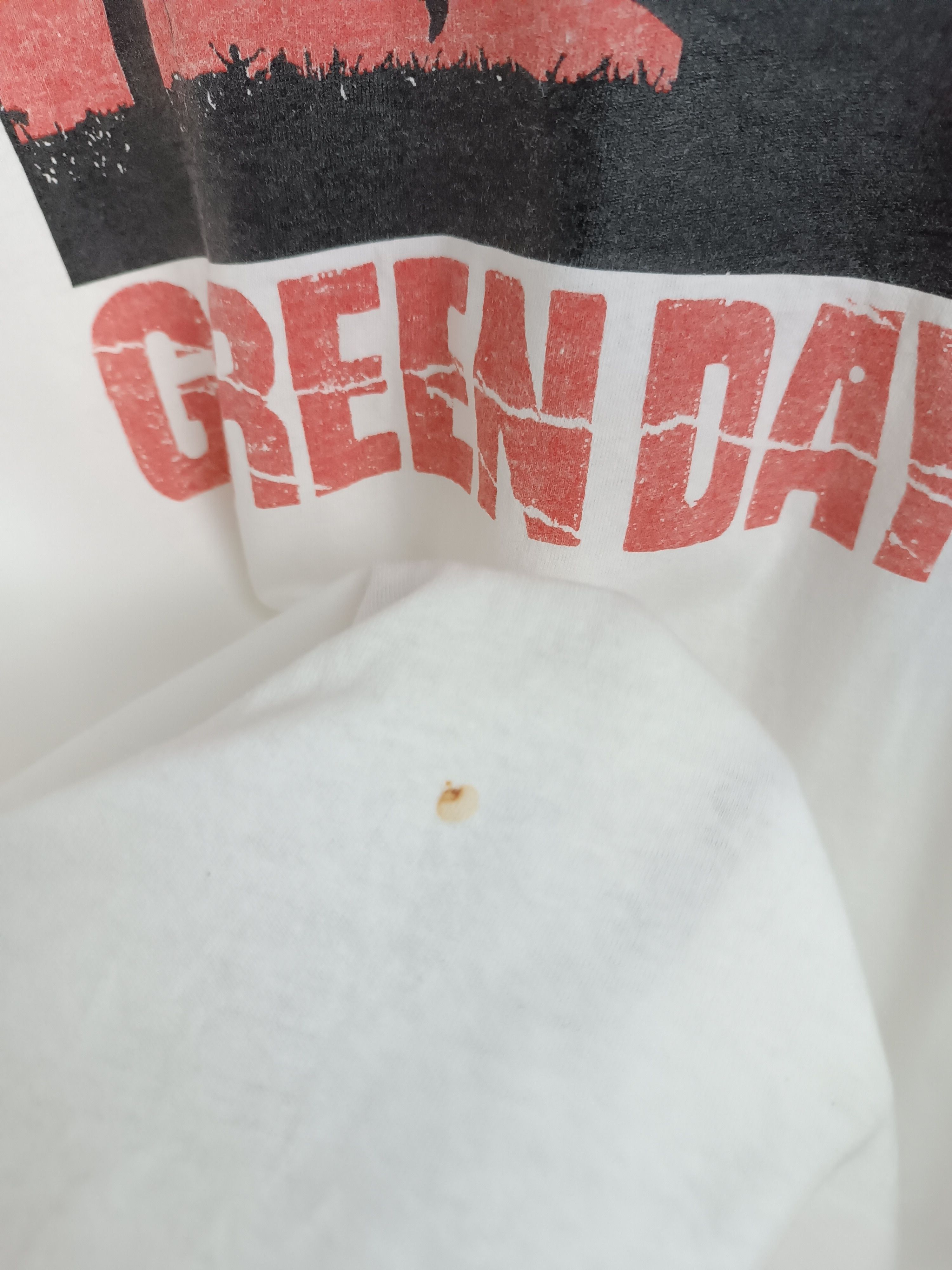 Band Tees VINTAGE 2001 GREEN DAY TOUR TEE WARNING AMERICAN IDIOT Size US M / EU 48-50 / 2 - 11 Thumbnail
